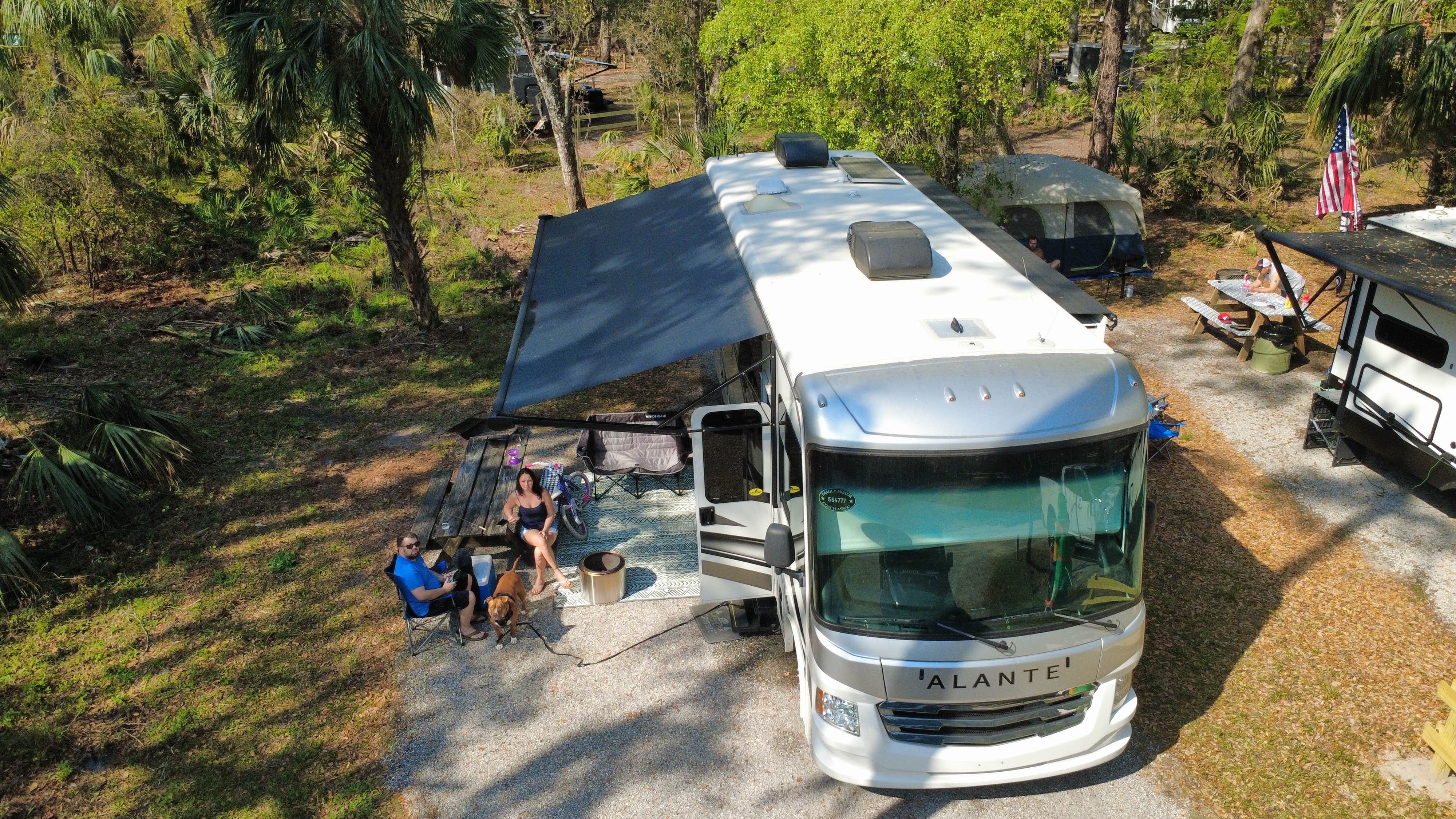 Joe R.'s photo of tent camping at Hillsborough River State Park Campground near Temple Terrace, FL