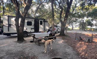 Maggie  C.'s photo of camping with pets at Kilpatrick Hammock Campground — Kissimmee Prairie Preserve State Park near Palm Bay, FL