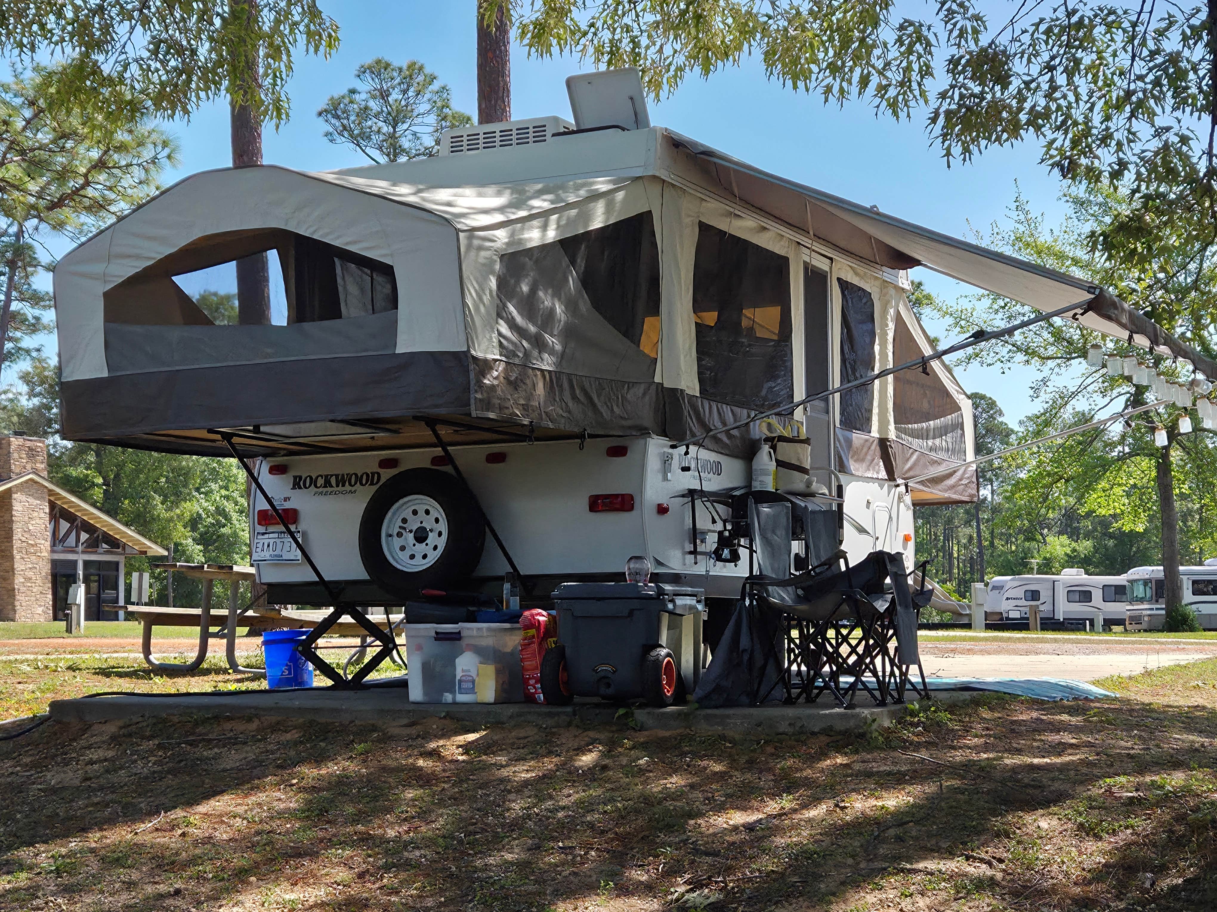 Camper-submitted photo at Lake Stone Campground near Atmore, AL
