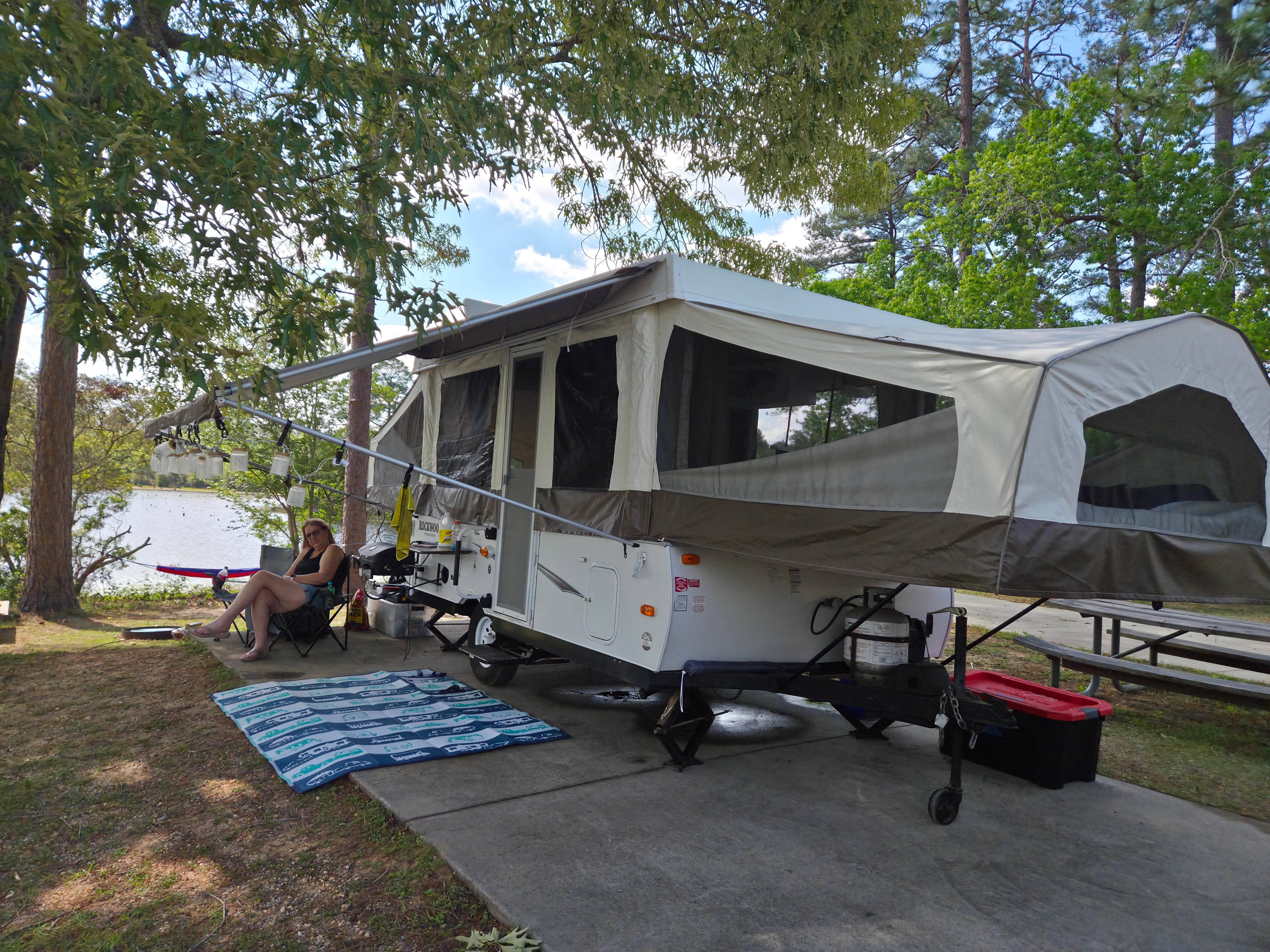 Camper-submitted photo at Lake Stone Campground near Atmore, AL