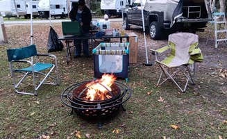Tammy G.'s photo of camping with pets at Manatee Hammock Campground near Cape Canaveral, FL