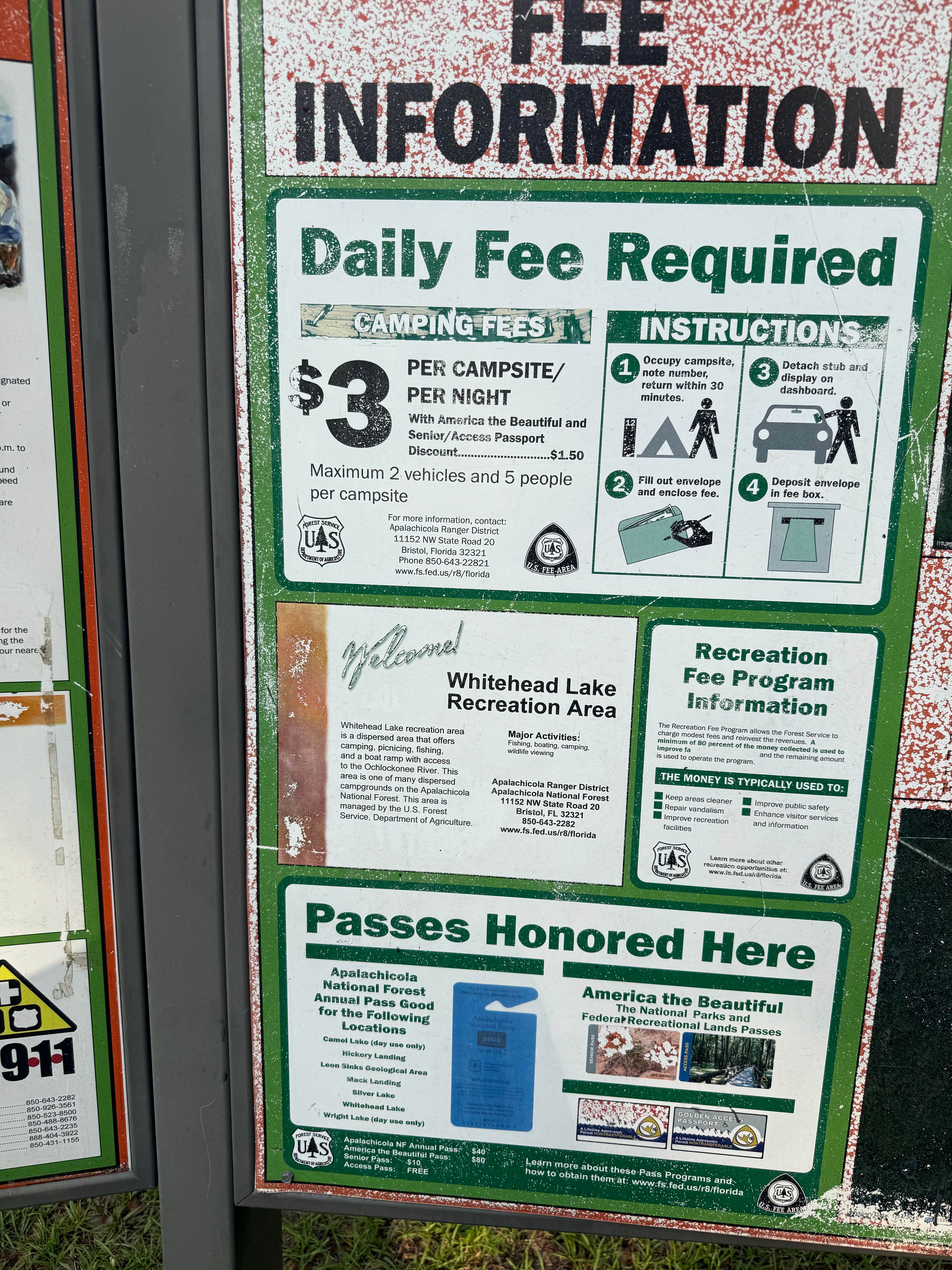 Camper-submitted photo at Whitehead Landing NF Campground near Eastpoint, FL