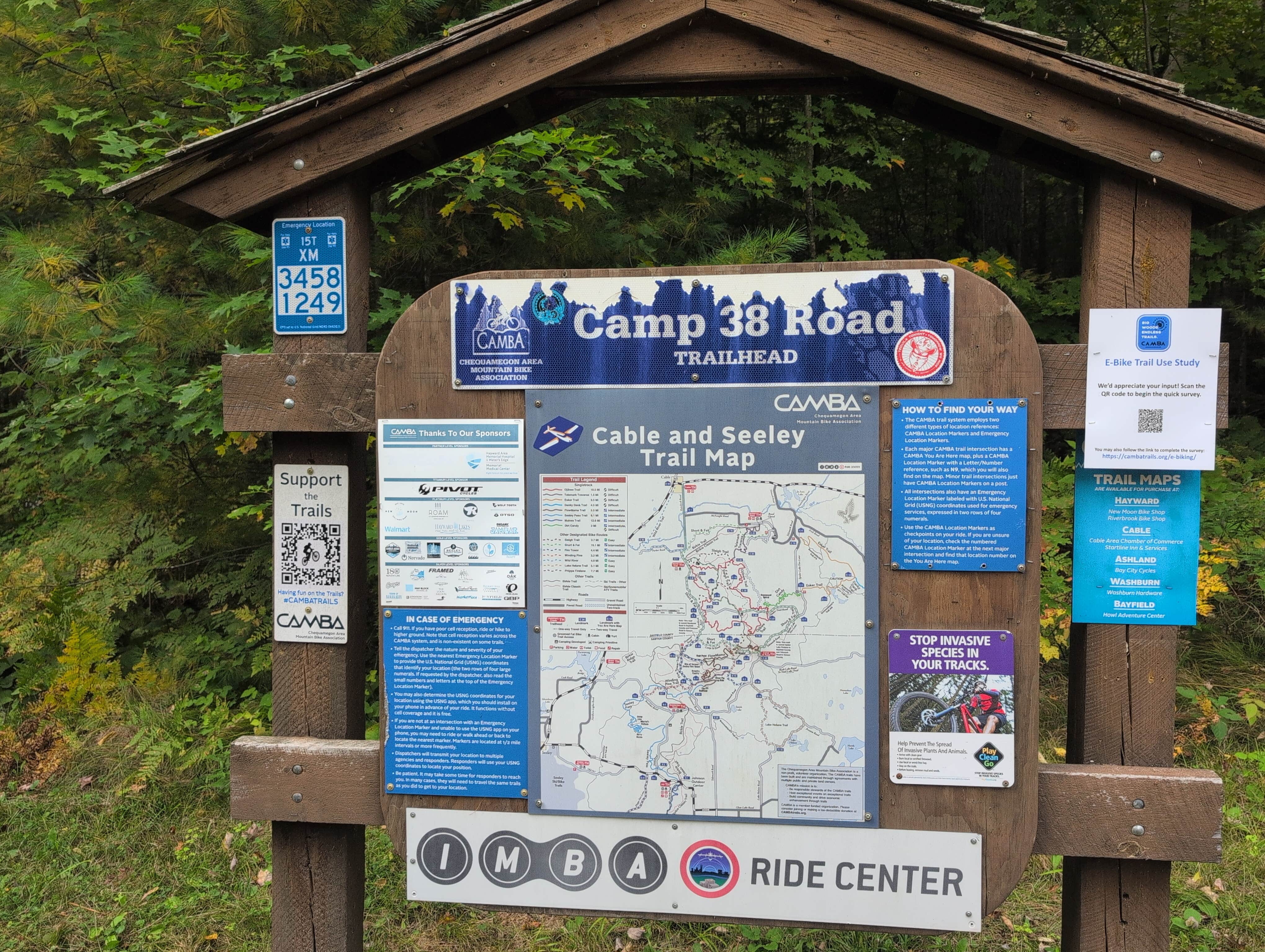 Camping near Roam Base Camp: FlowMama Trail Head Dispersed, Cable, Wisconsin