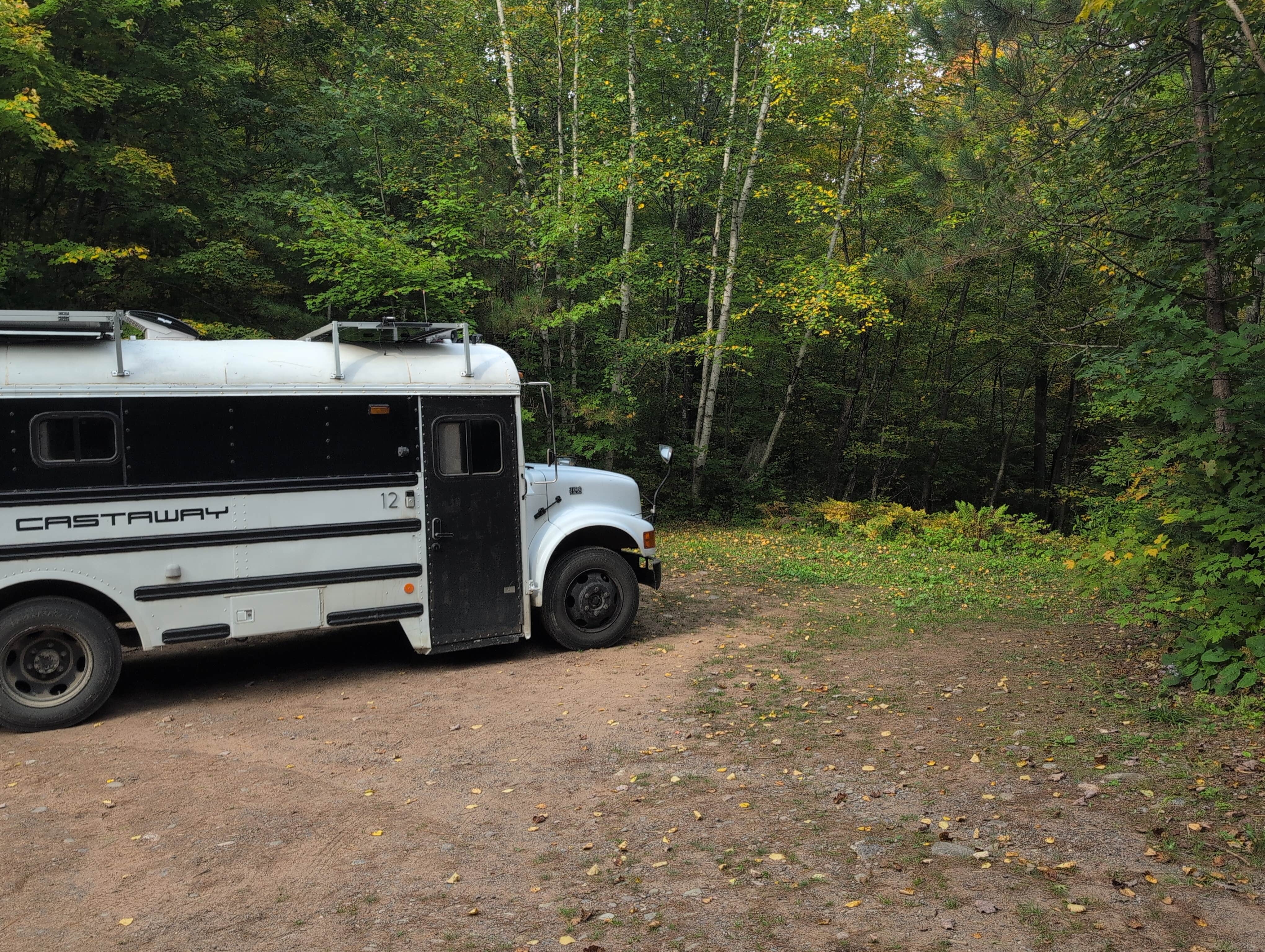 Rick M.'s photo of rv camping at FlowMama Trail Head Dispersed near Hayward, WI