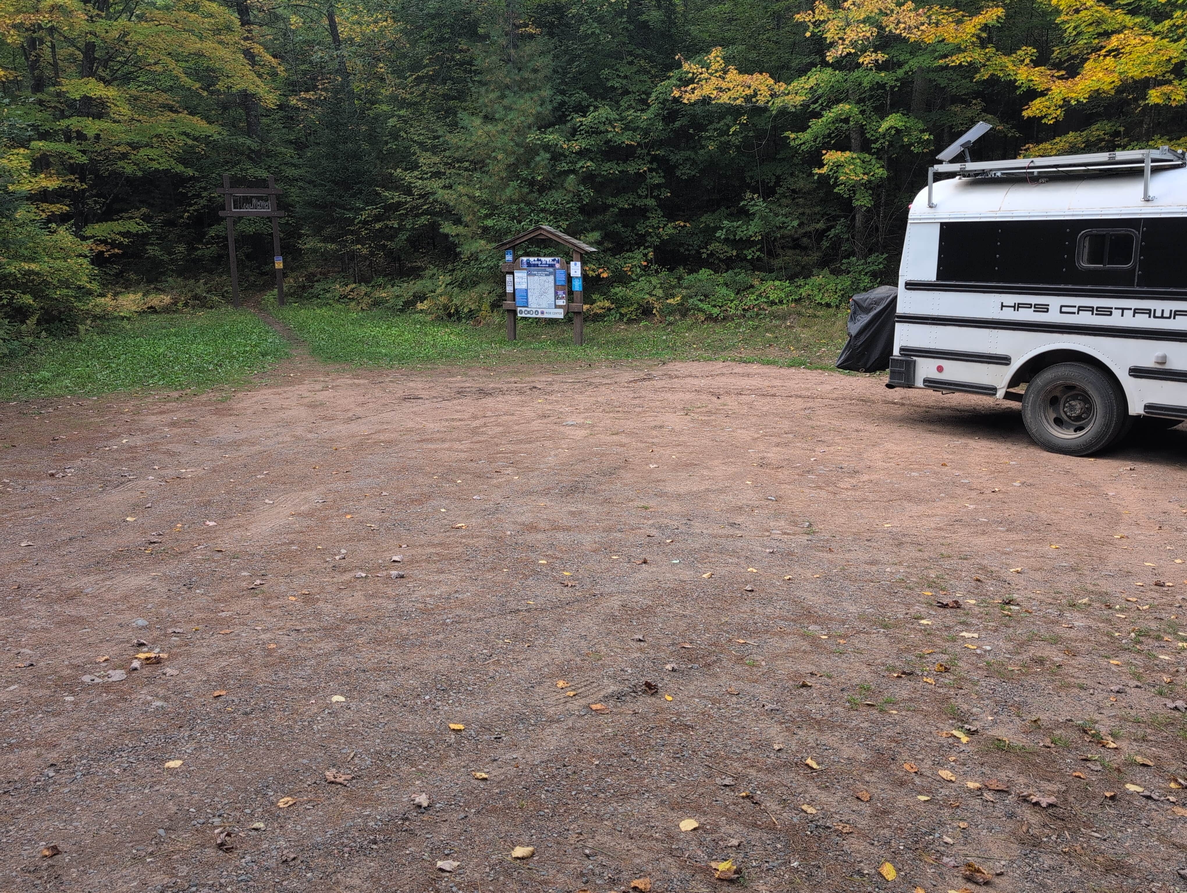 Rick M.'s photo of rv camping at FlowMama Trail Head Dispersed near Hayward, WI