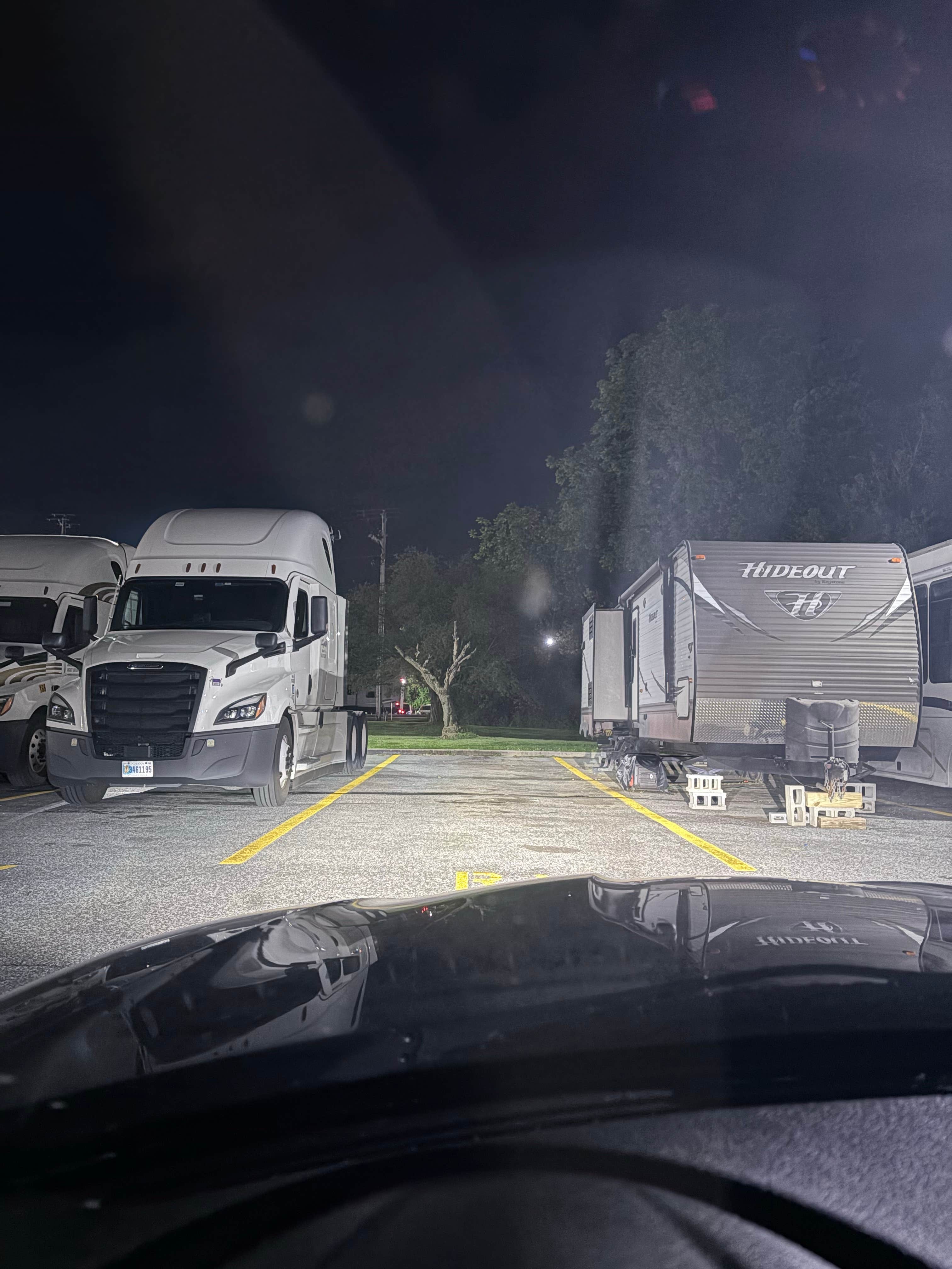 Nancy P.'s photo of rv camping at Flying J Travel Center — Carlisle near York Springs, PA