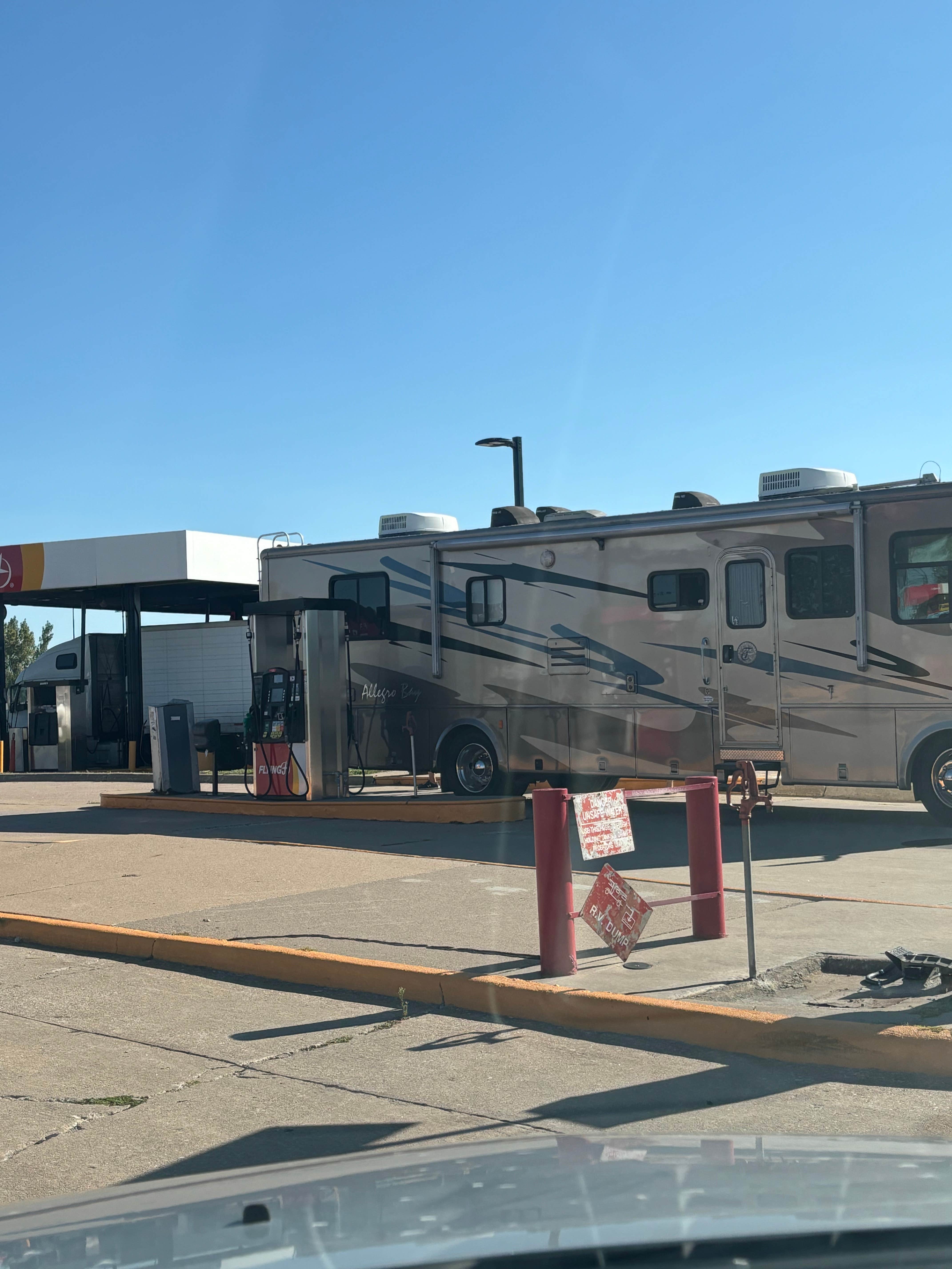 James M.'s photo of rv camping at Flying J Travel Center — Davenport near Bettendorf, IA