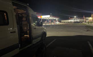 Kevin L.'s photo of camping with pets at Flying J Travel Center — North Platte near Gothenburg, NE