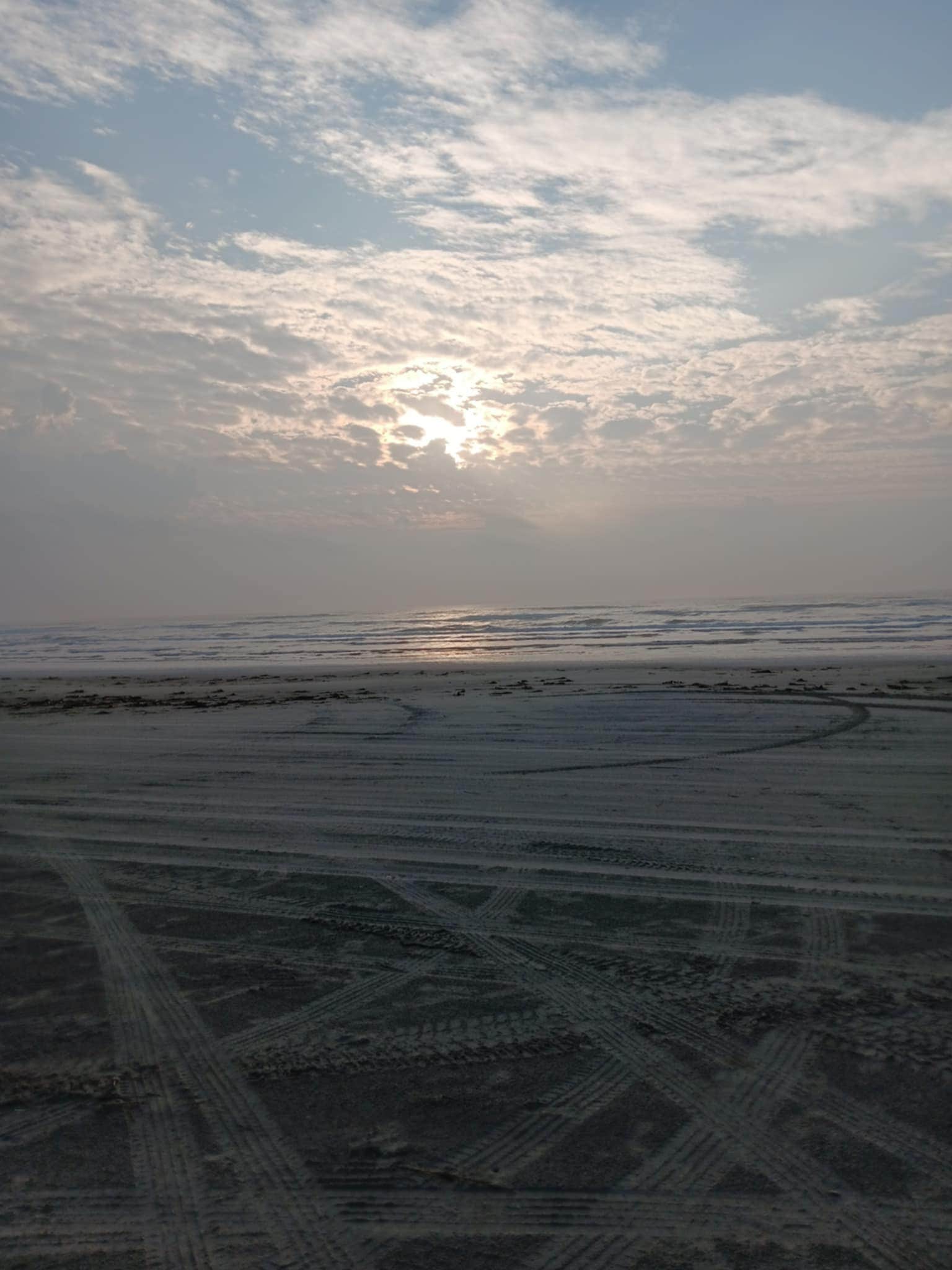 Jadon B.'s photo of a dispersed camping area at Follett’s Island Beach near Galveston, TX