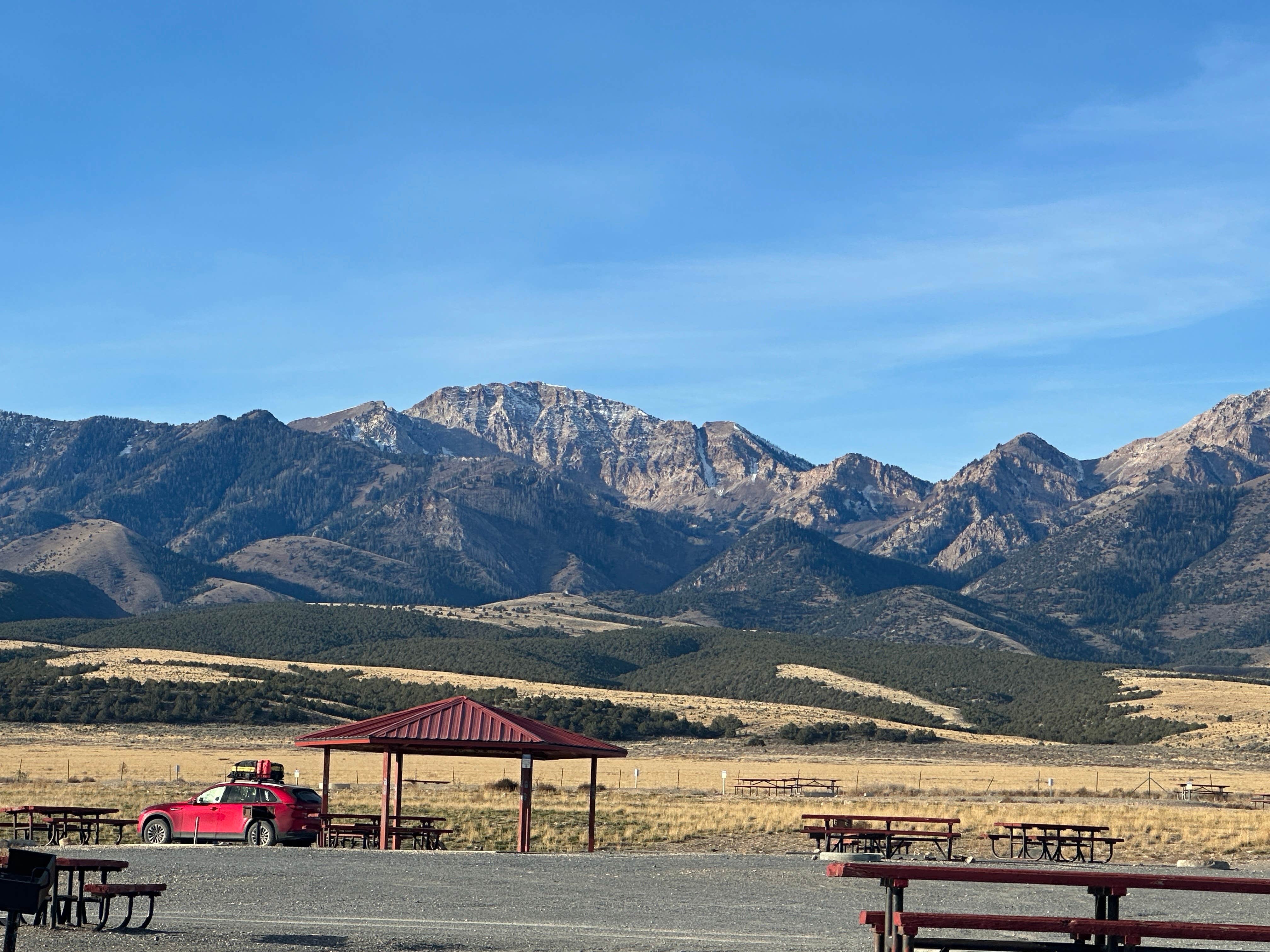 Camping near Lower Narrows: Foothill Clearing with a View, Grantsville, Utah