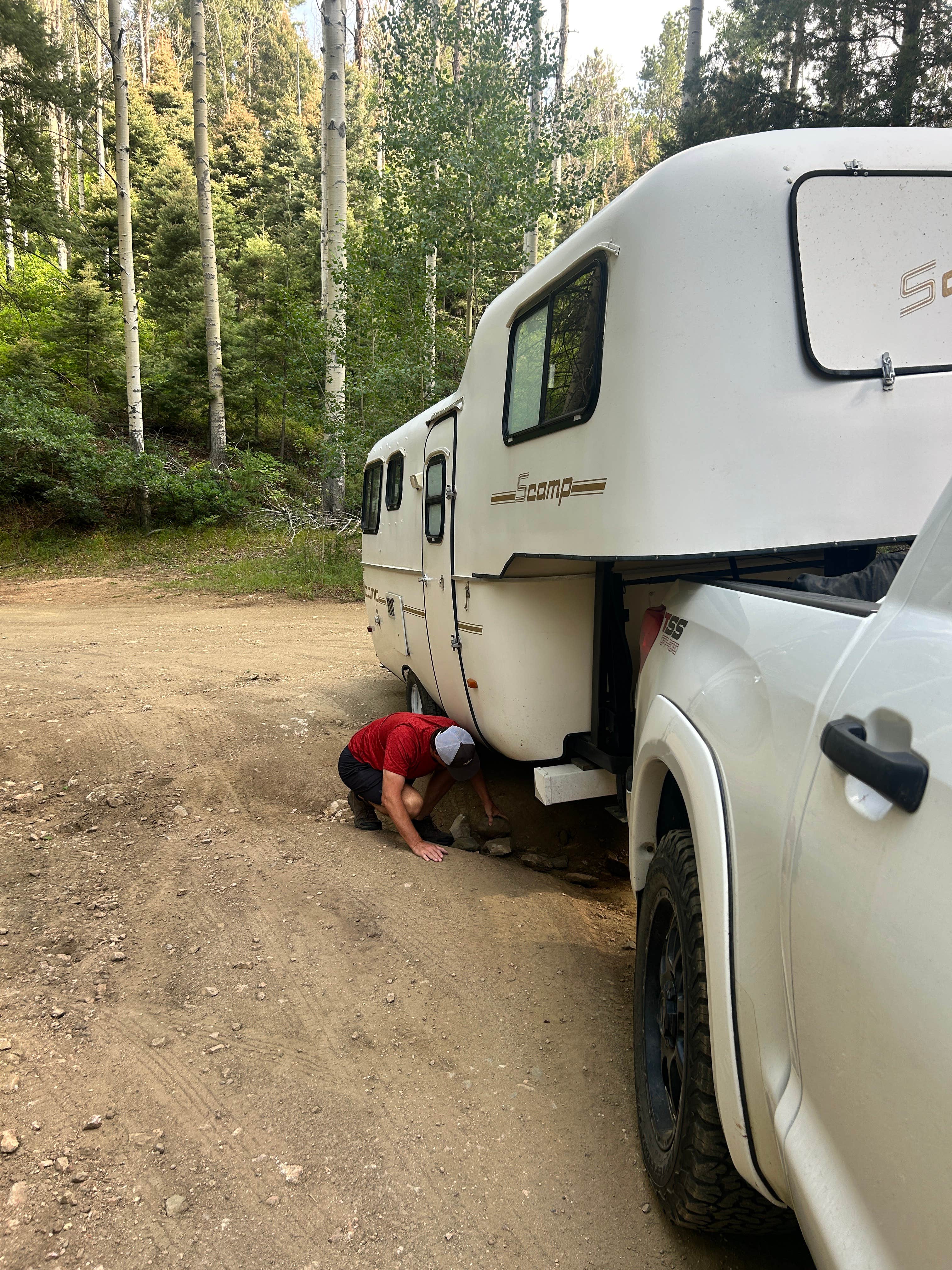 Camper-submitted photo at Forest Road 102 Dispersed near Lamy, NM