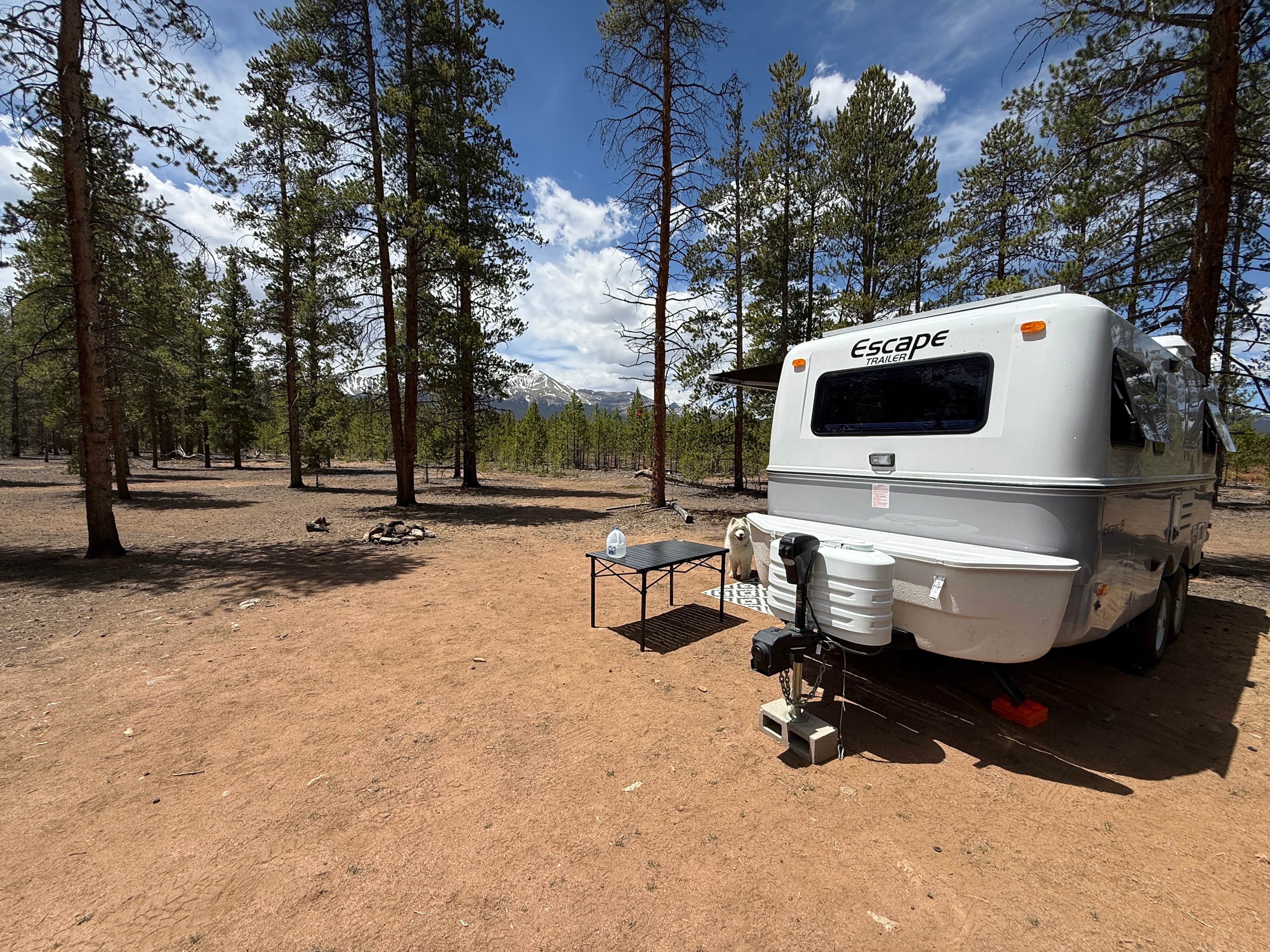 stefan K.'s photo of rv camping at Forest Road 130 near Leadville, CO