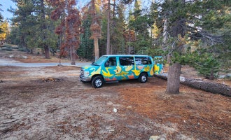 Camping near Big Meadows Cabin (CA): Forest Road 14S11 North Camp, Sequoia and Kings Canyon National Parks, California
