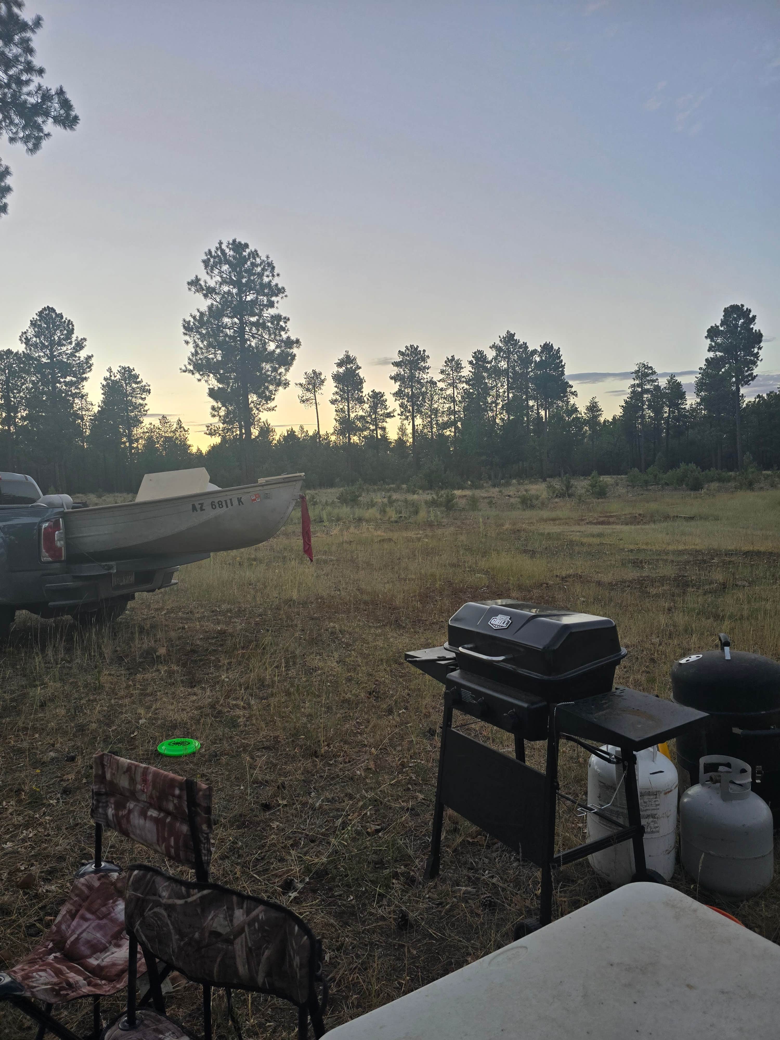 Debra C.'s photo of tent camping at Forest Road 195 Campground near Payson, AZ