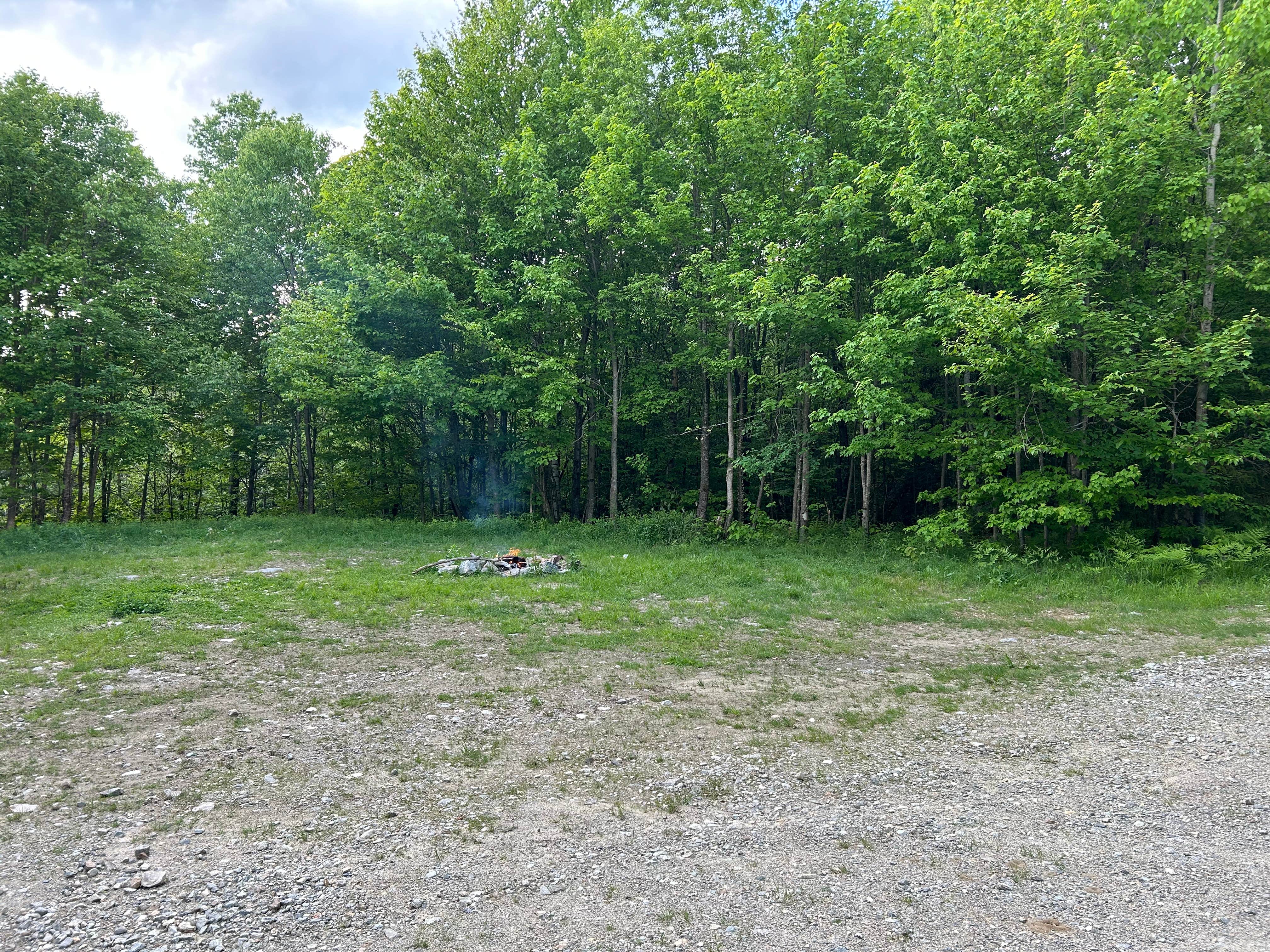 Camper-submitted photo at NFR 273 Dispersed Camping Spot near Whately, MA