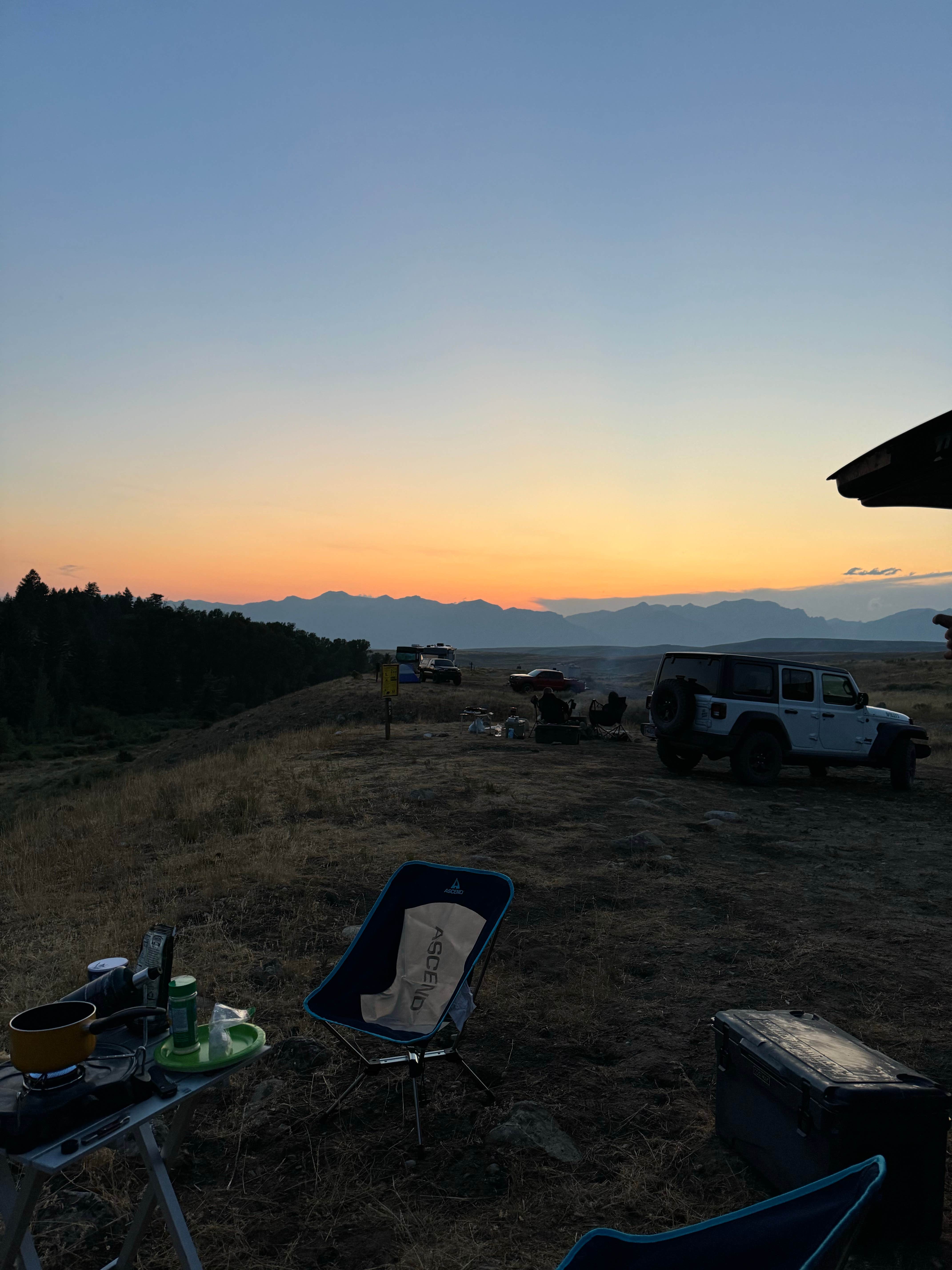 Camper-submitted photo at Forest Road 30442 near Teton Village, WY