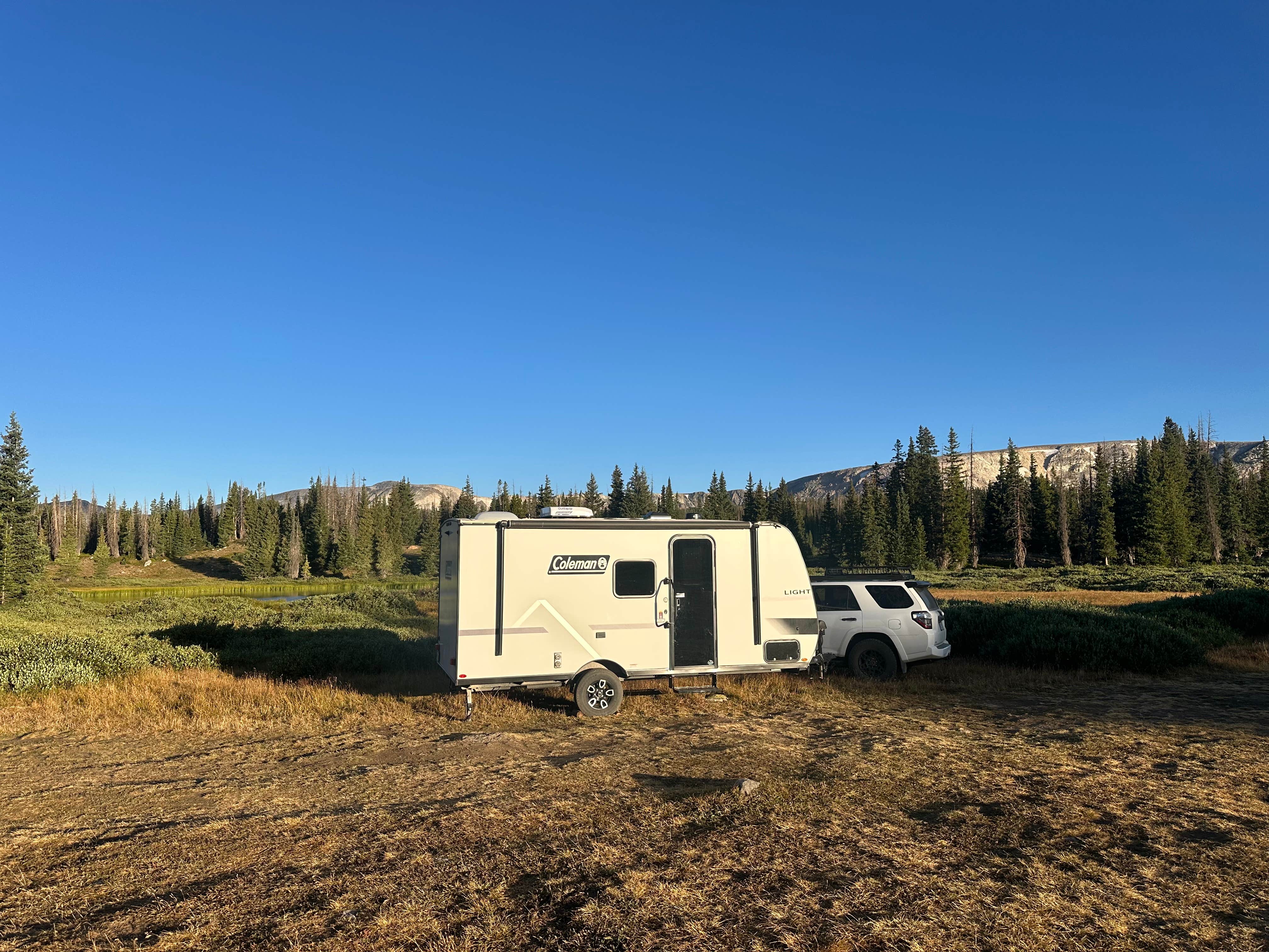 Camper-submitted photo at Forest Road 318 near Elk Mountain, WY