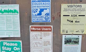 johny R.'s photo of camping with pets at Forest Road 37 near Pagosa Springs, CO