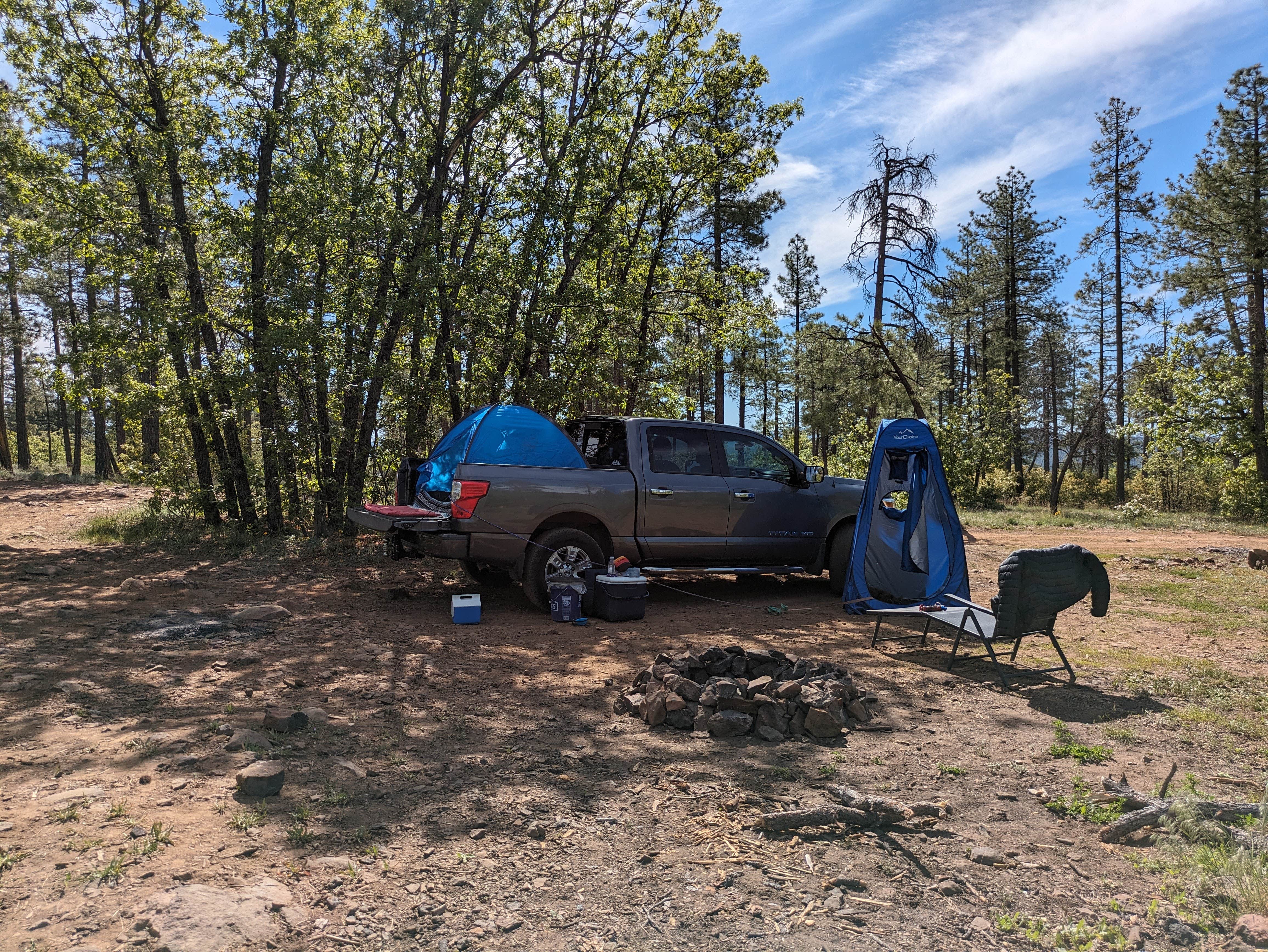 Jonnata's photo of a dispersed camping area at Forest Road 535 - East near Coconino National Forest