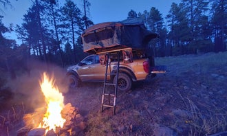 Camping near Cave Springs: Forest Road 535, Munds Park, Arizona