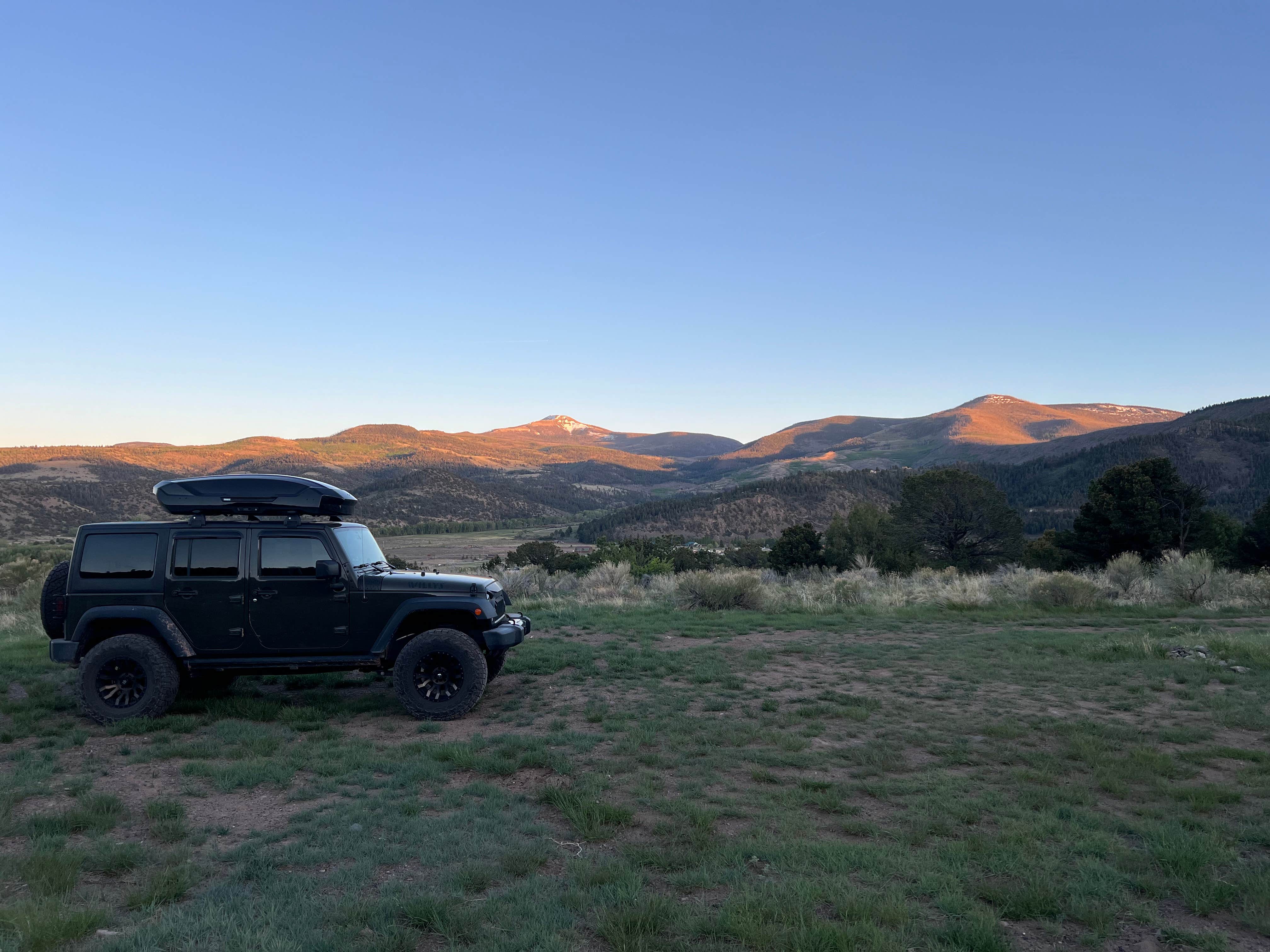 Camper-submitted photo at Forest Road 614 near South Fork, CO