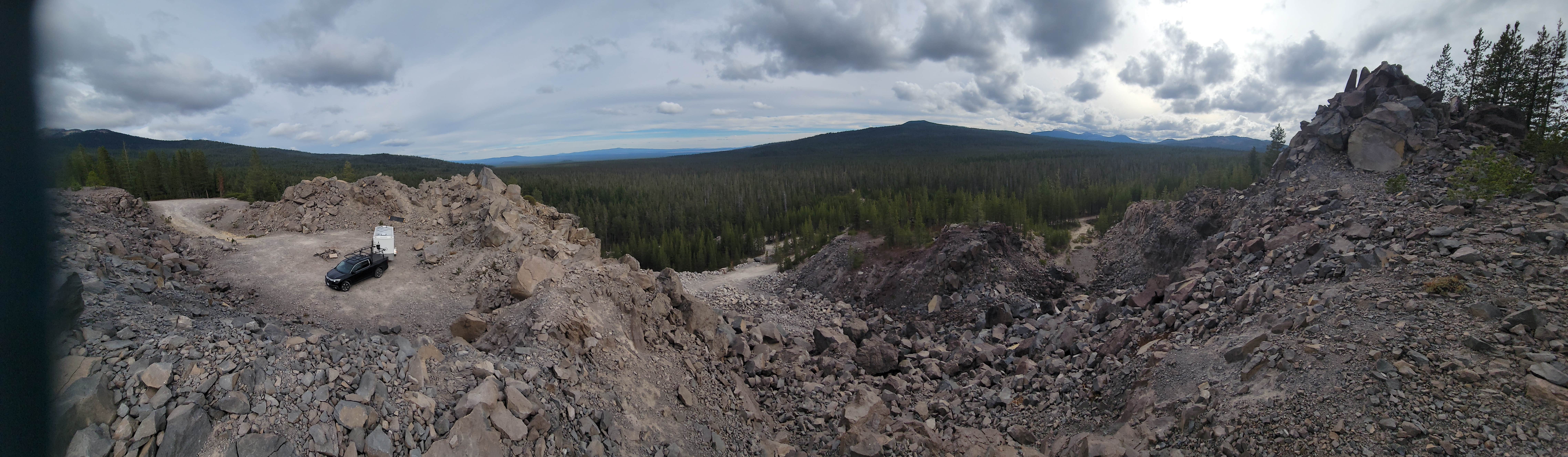 Camper-submitted photo at Forest Road 960 by Pacific Crest Trail PCT near Diamond Lake, OR