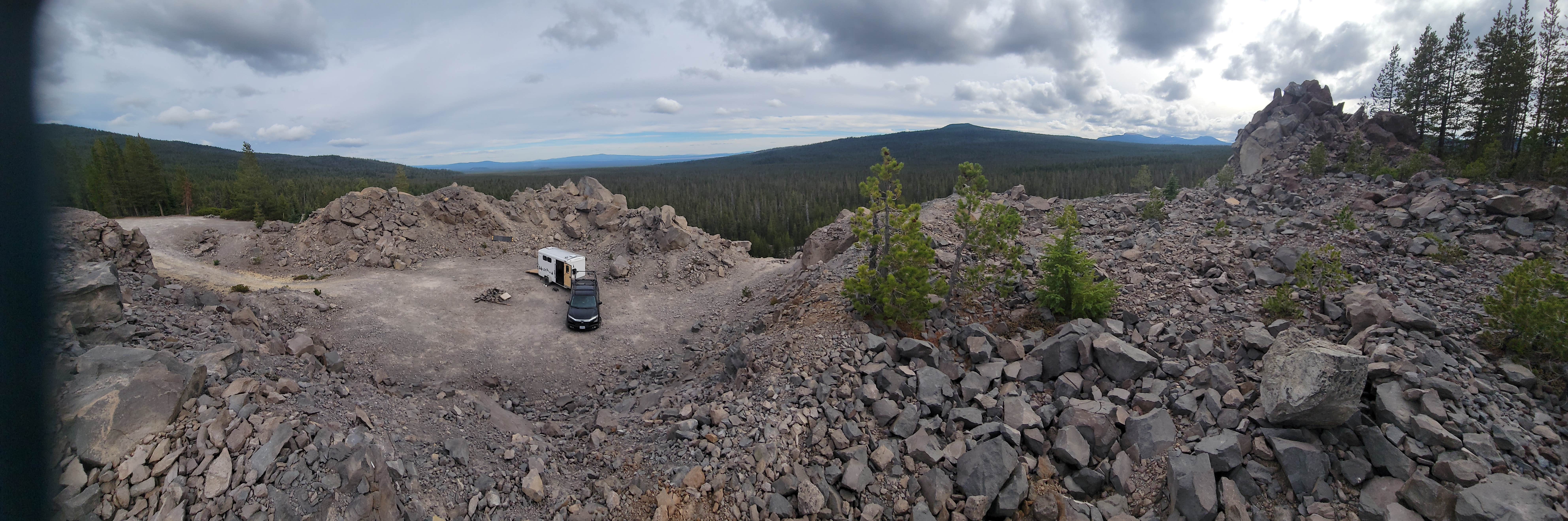 Camper-submitted photo at Forest Road 960 by Pacific Crest Trail PCT near Diamond Lake, OR