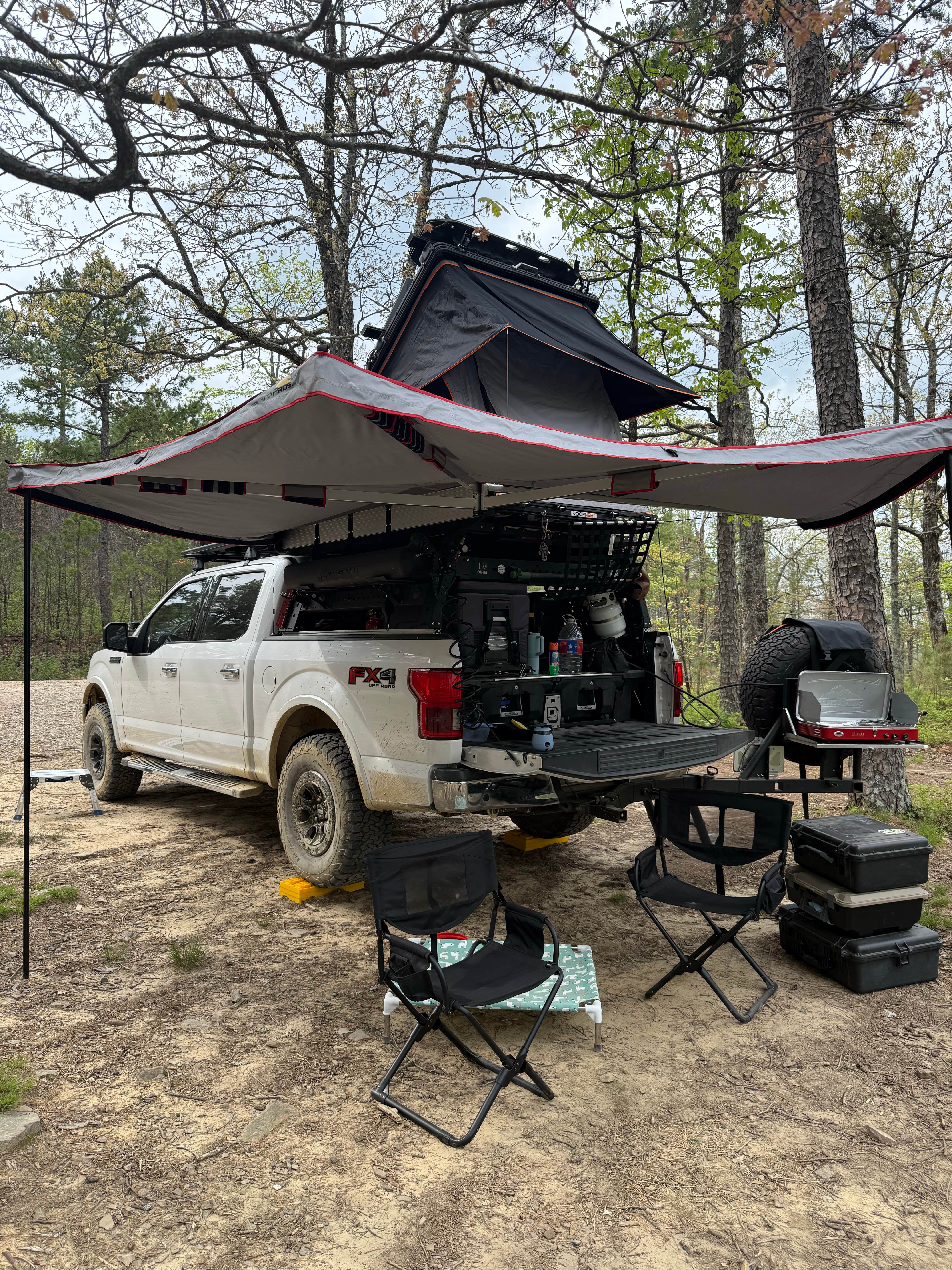 Luke C.'s photo of a dispersed camping area at Forest Service RD 132 Ouachita National Forest near Royal, AR