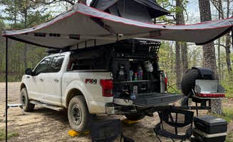 Luke C.'s photo of a dispersed camping area at Forest Service RD 132 Ouachita National Forest near Mount Ida, AR