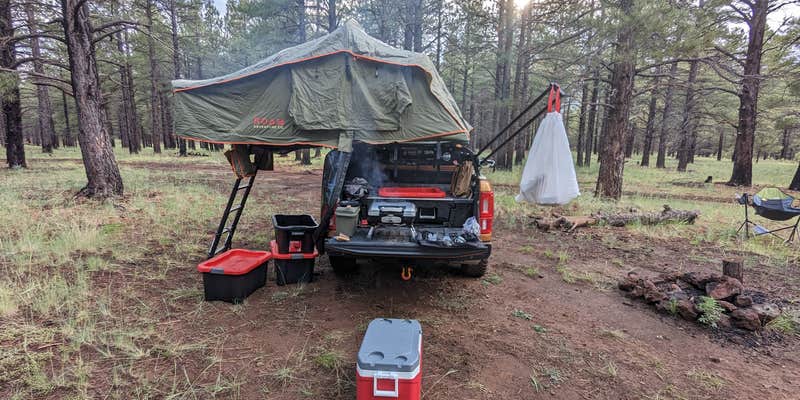 Camper submitted image from Forest Service Road 245