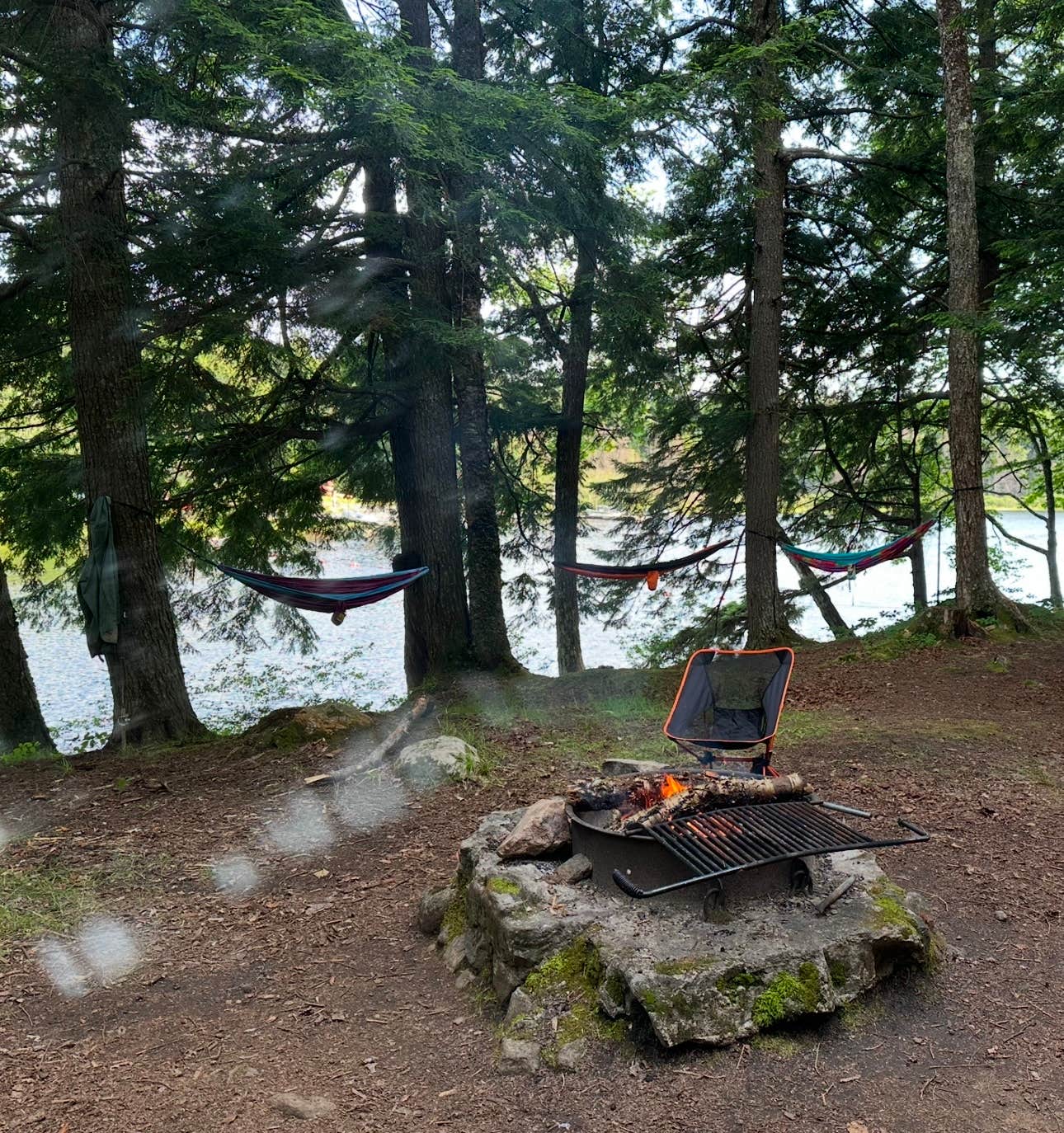 Camper-submitted photo at Forked Lake Campground near Blue Mountain Lake, NY