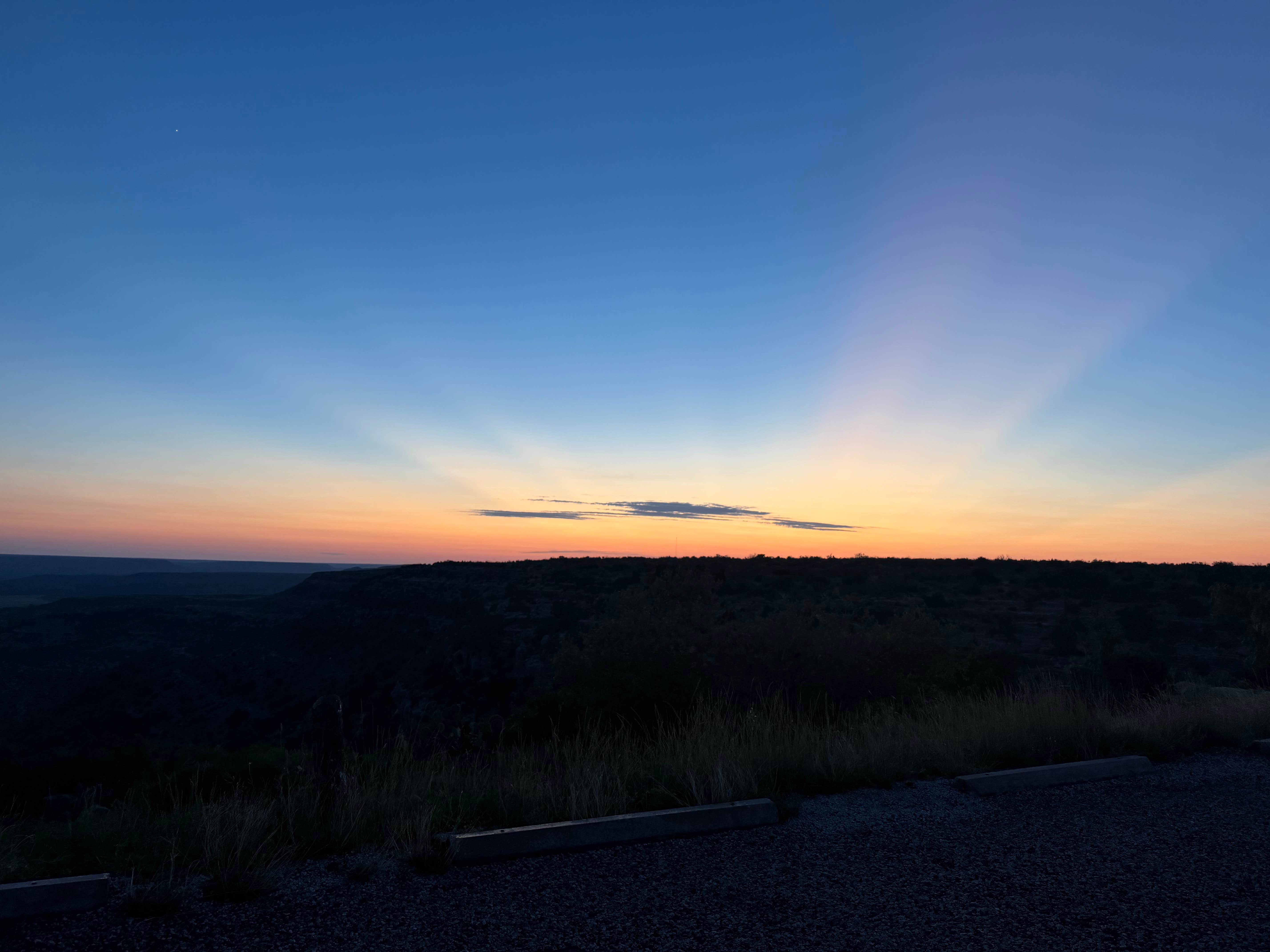 Fort Lancaster Scenic Overlook