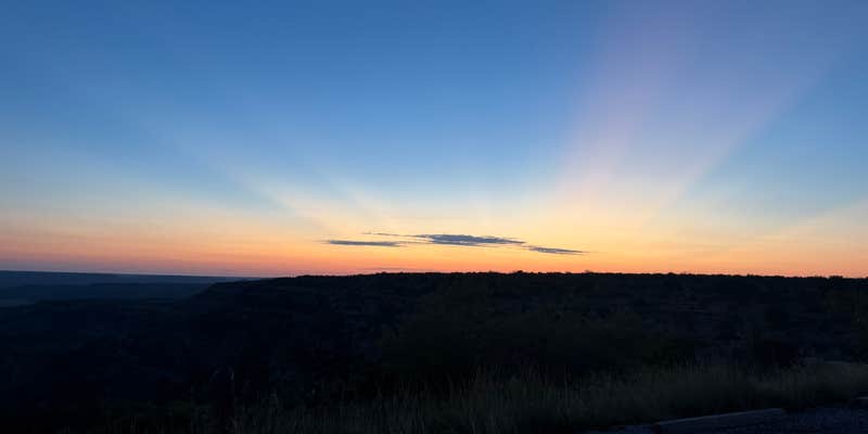 Camper submitted image from Fort Lancaster Scenic Overlook