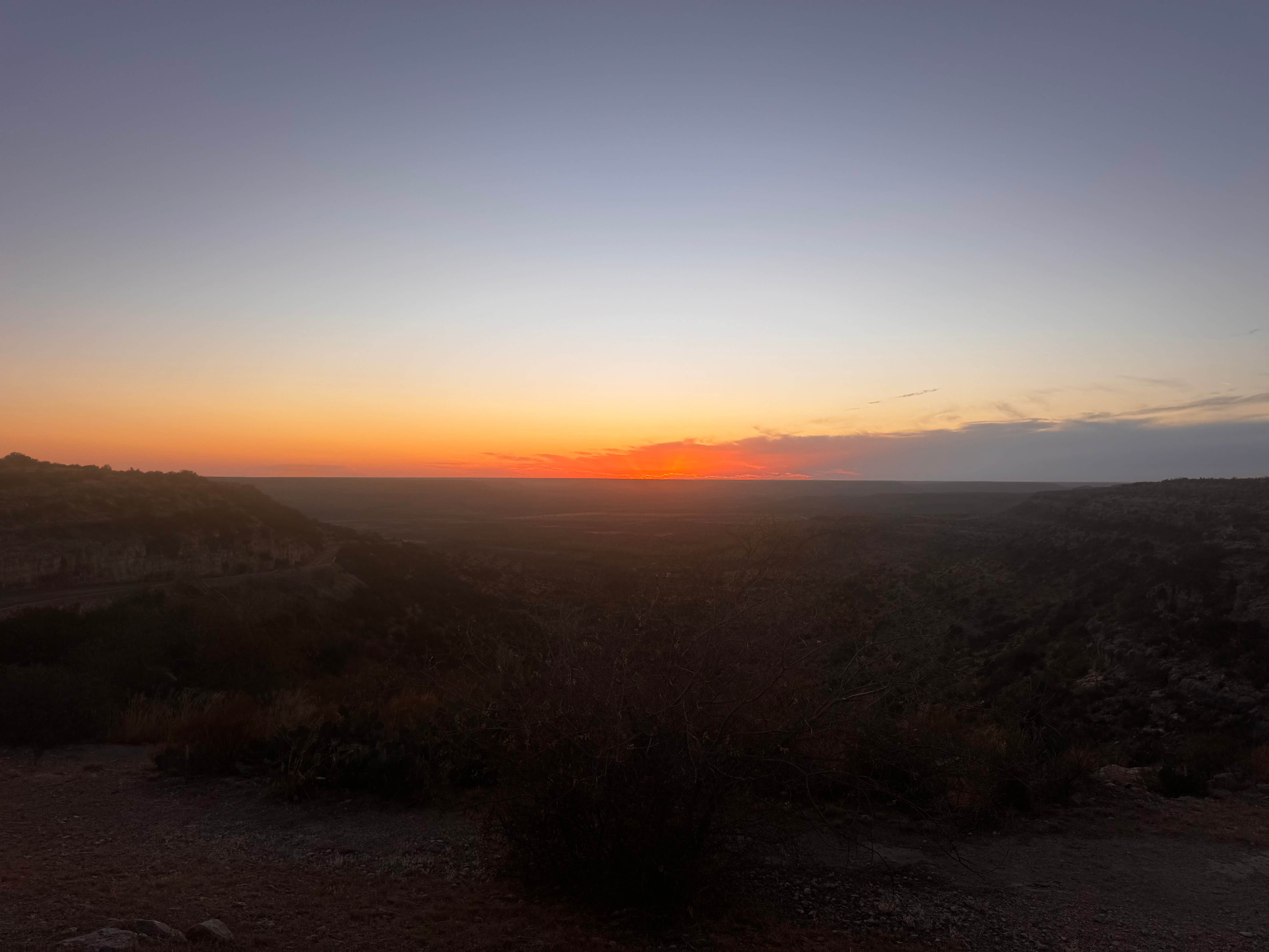 Fort Lancaster Scenic Overlook