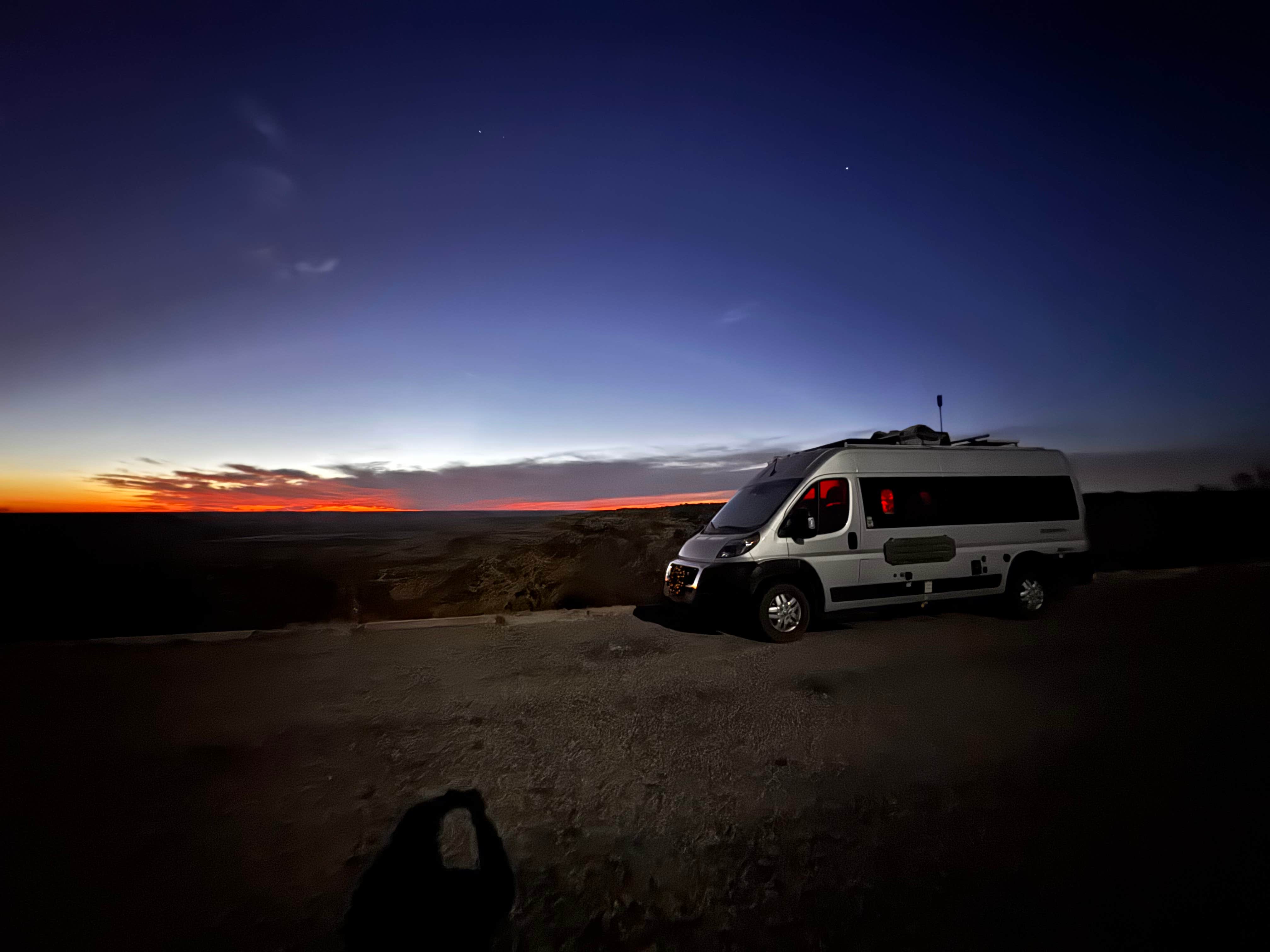 Stephen G.'s photo of rv camping at Fort Lancaster Scenic Overlook near Sheffield, TX