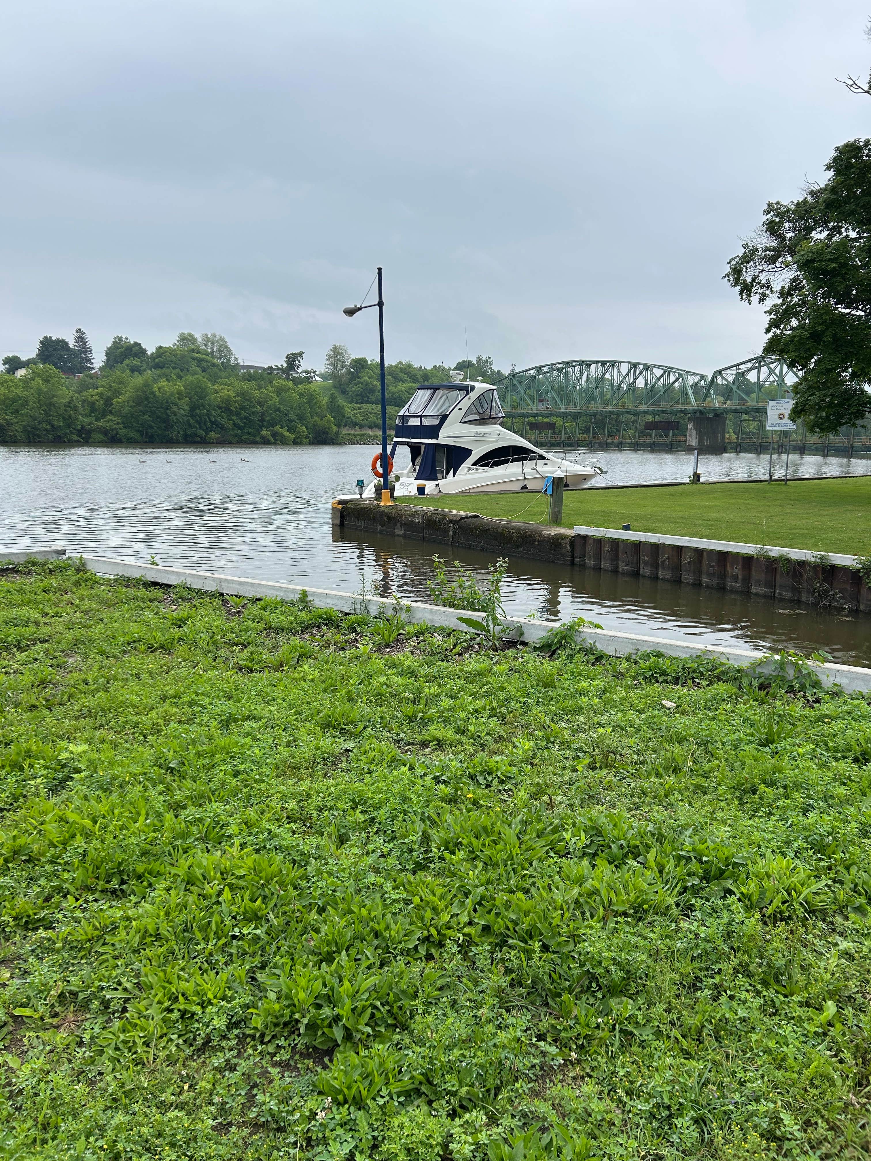 Camper-submitted photo at Fort Plain Lock 15 on Empire Trail near Fort Plain, NY