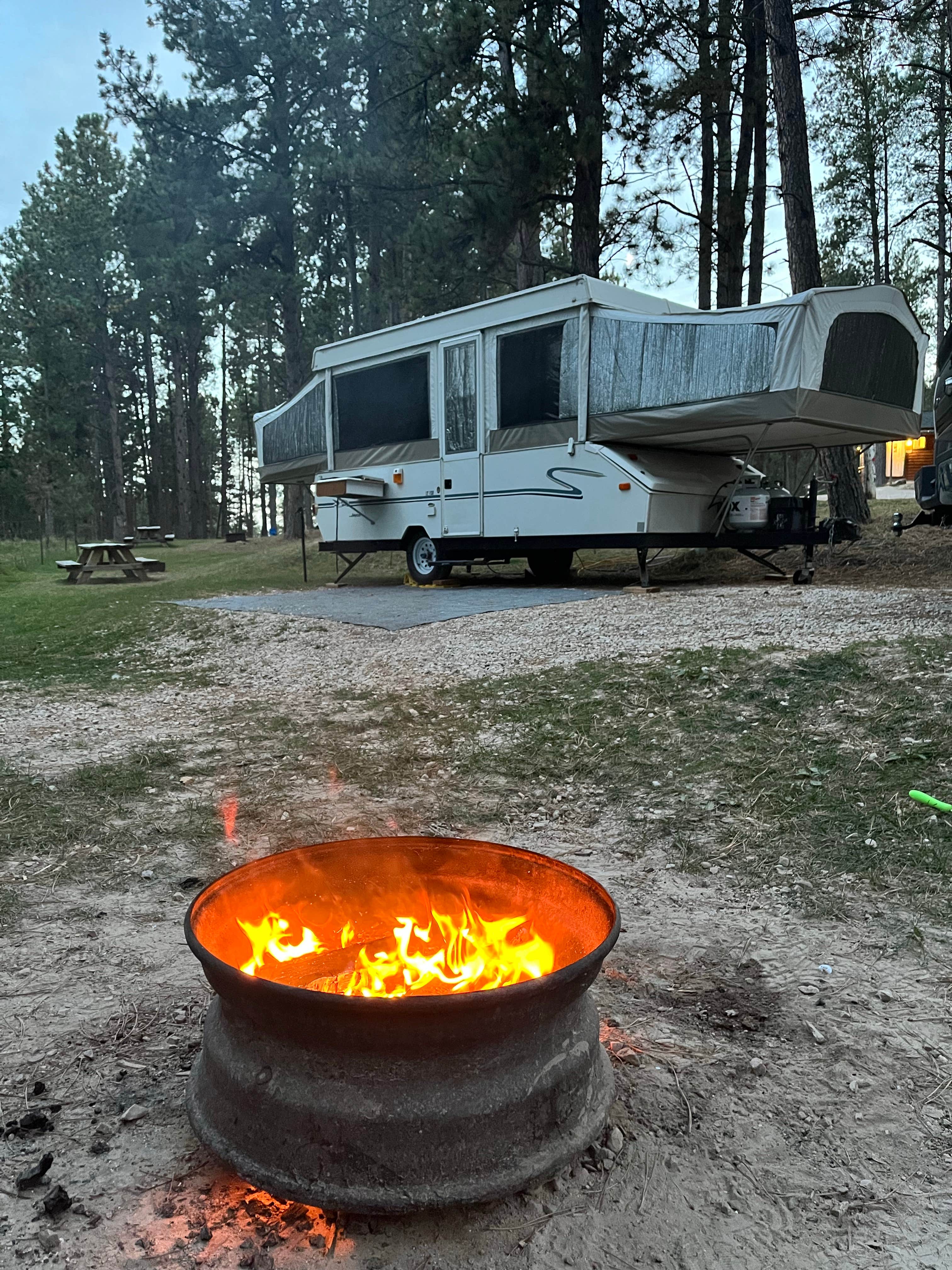 Trevor A.'s photo of rv camping at Fort Welikit Family Campground and RV Park near Hot Springs, SD
