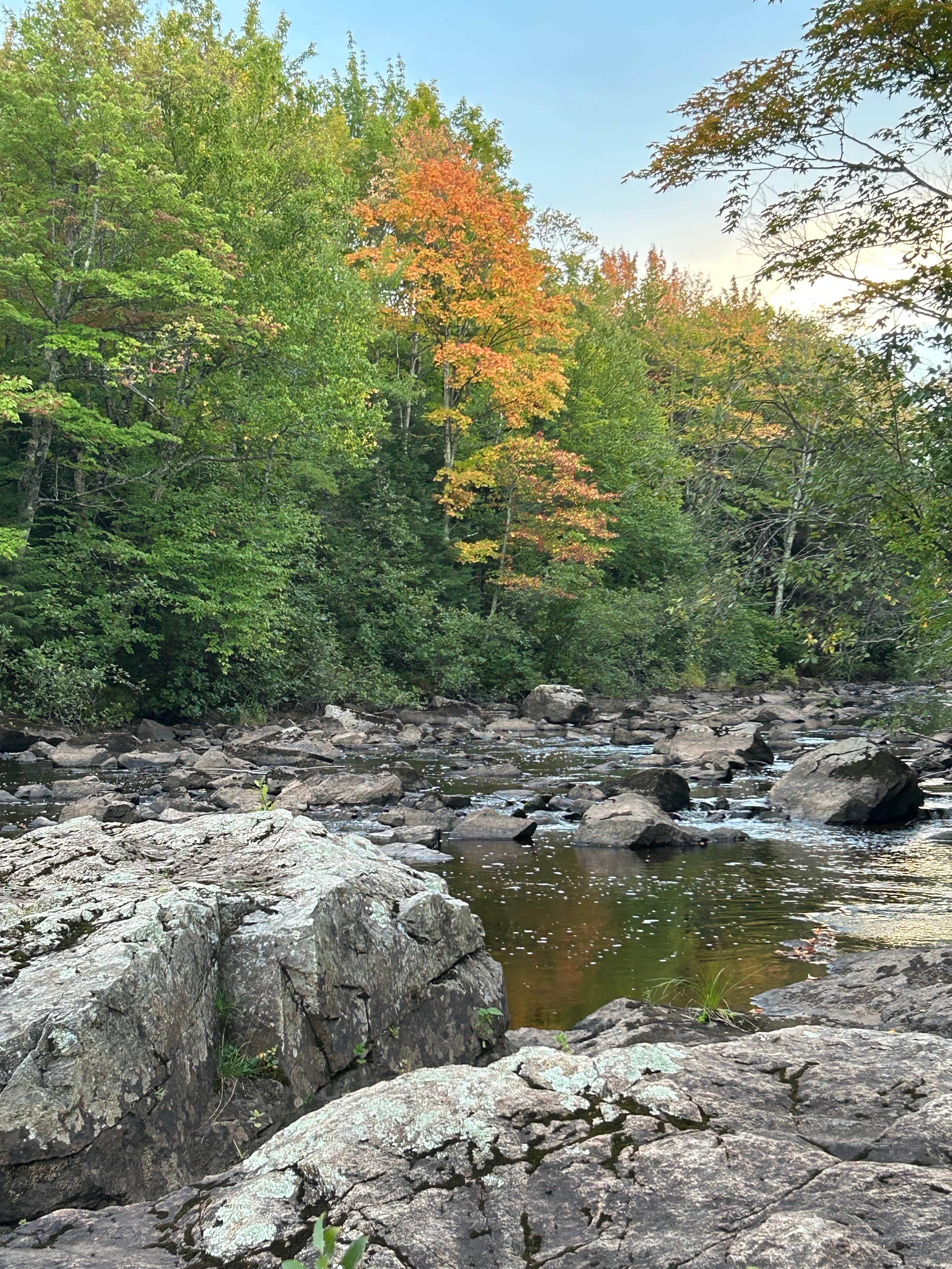 Camper-submitted photo at Foster Falls near Mellen, WI