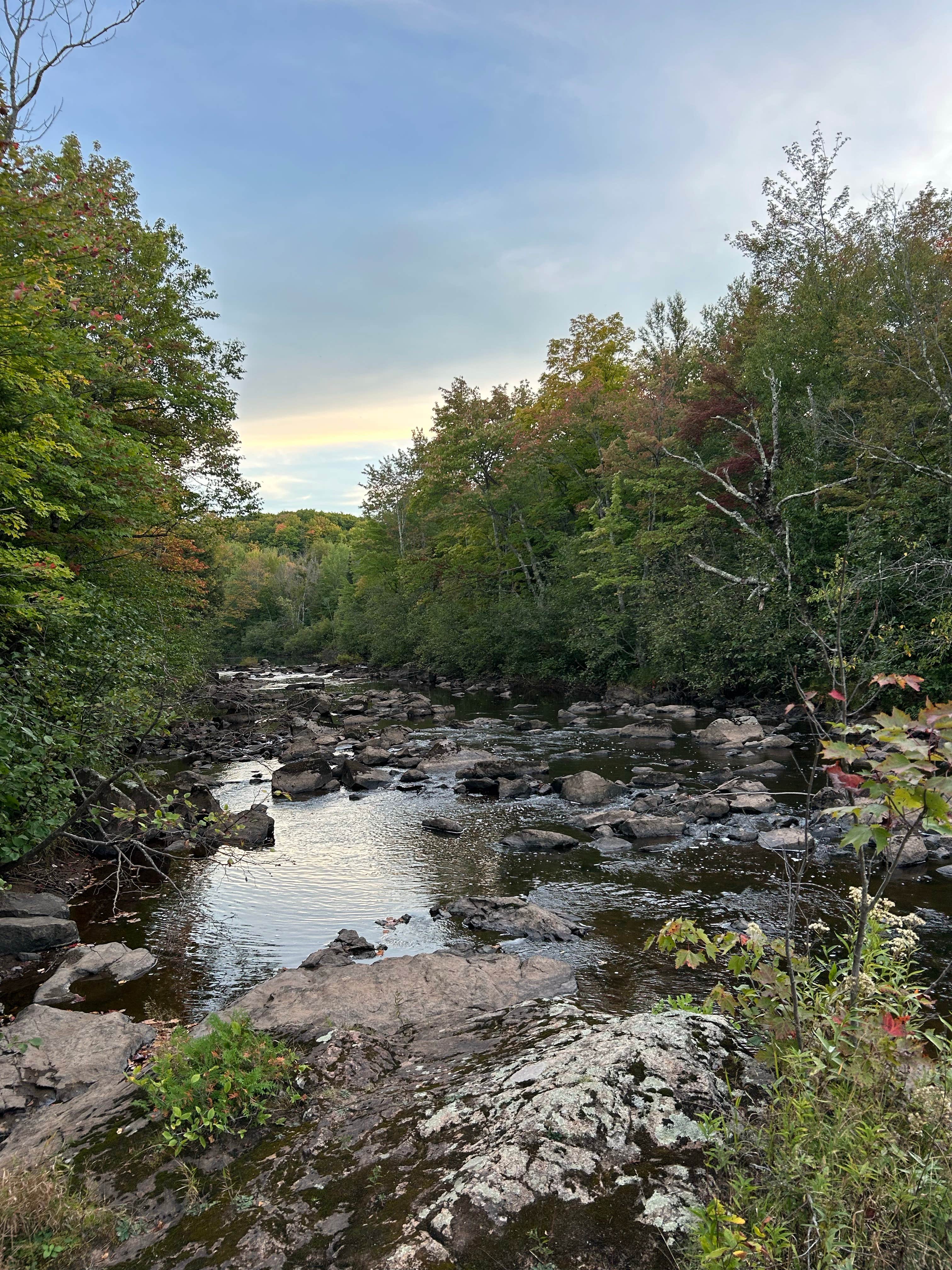 Camper-submitted photo at Foster Falls near Mellen, WI