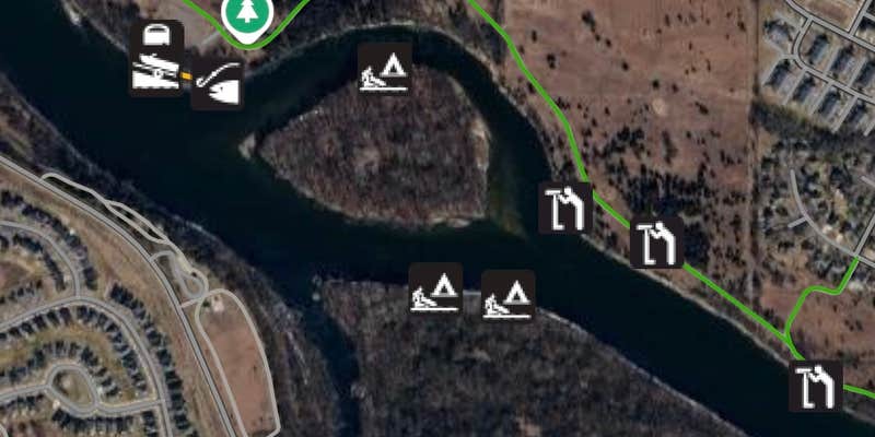 Camper submitted image from Foster Island Watercraft Campsite