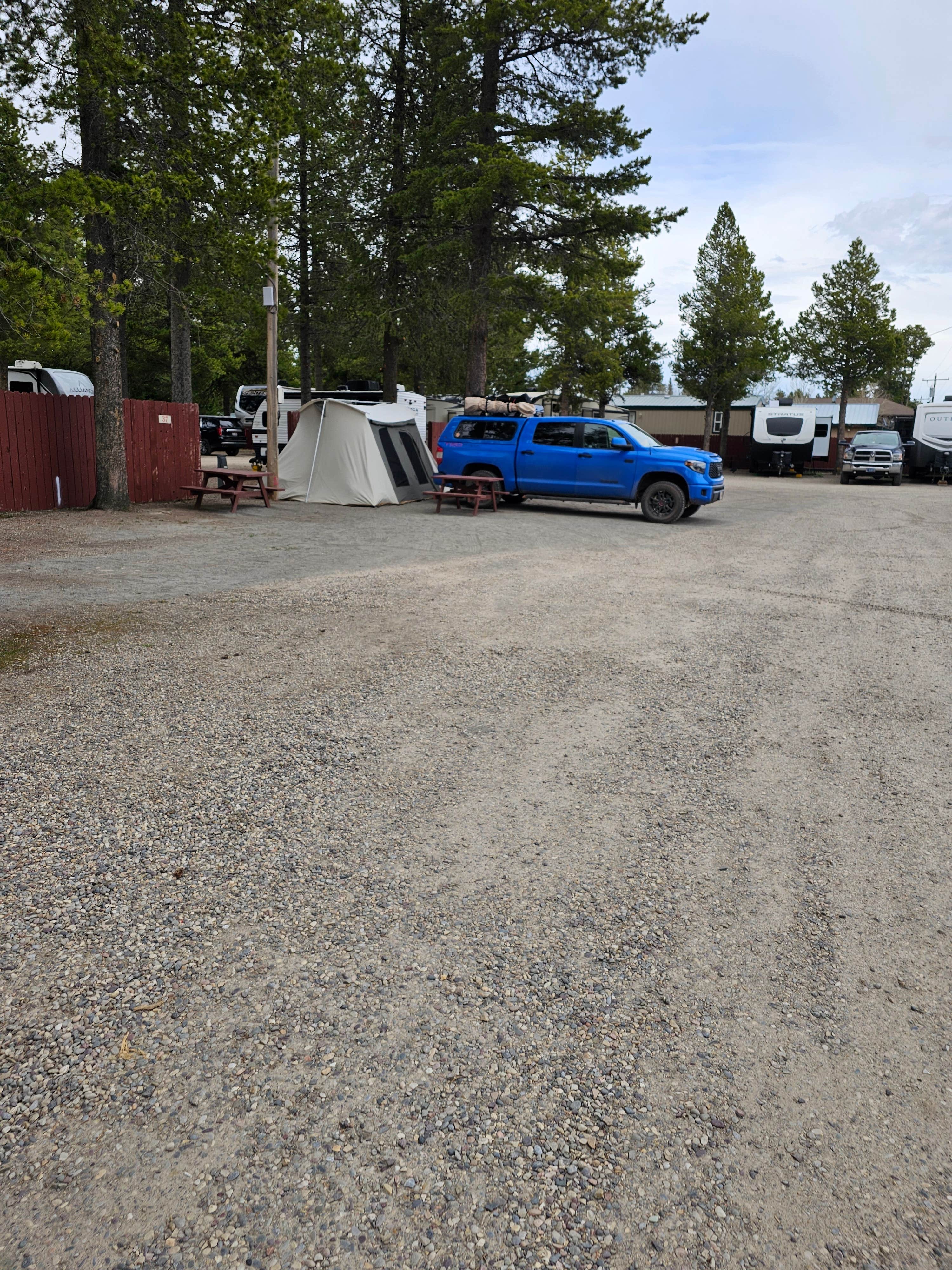 Camper-submitted photo at Fox Den RV and Campground near West Yellowstone, MT