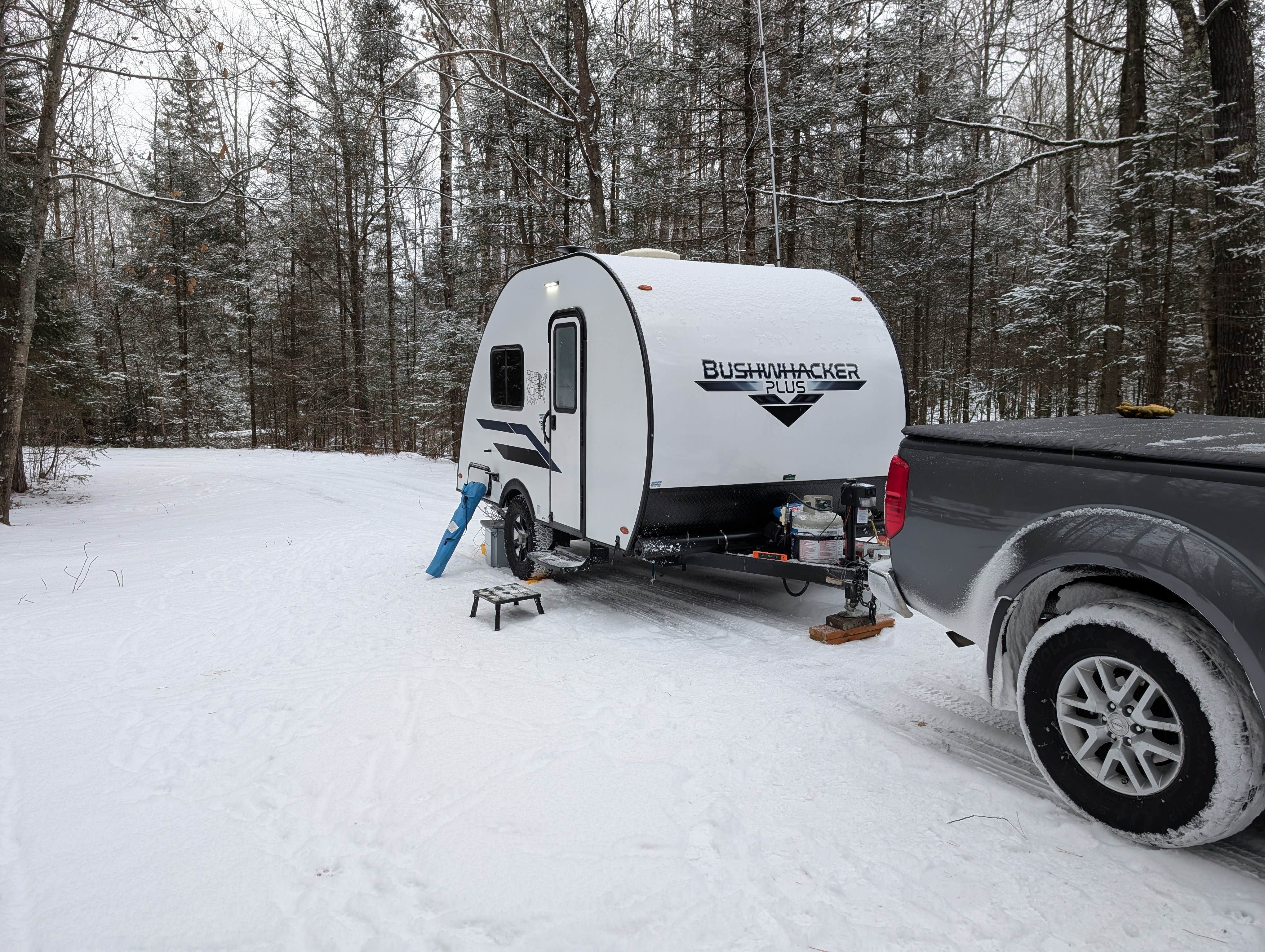 Camper-submitted photo at FR 2140 Dispersed off Hidden Lakes Trail near Trout Creek, MI