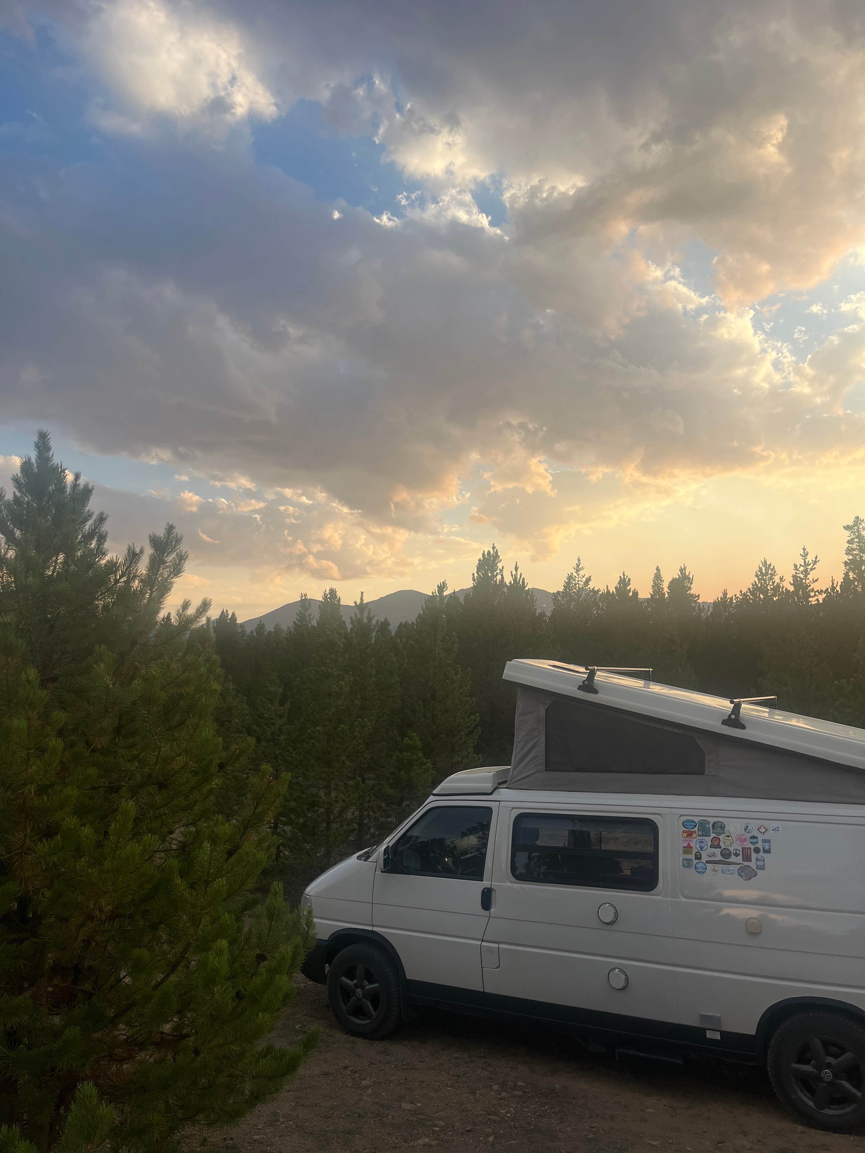 Steph K.'s photo of rv camping at FR 48 Dispersed Camping near Leadville, CO