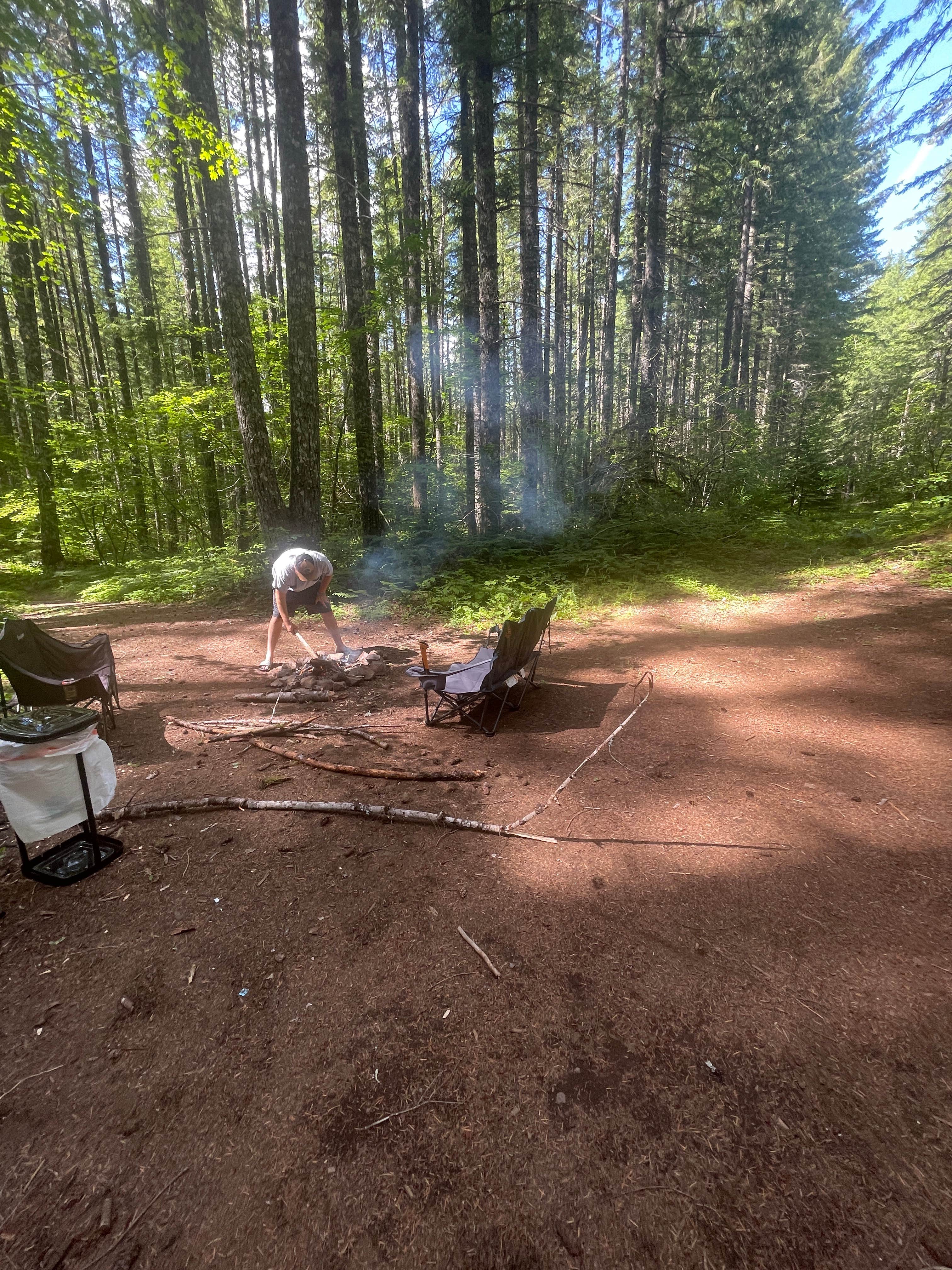 Camper-submitted photo at FR-604 Dispersed Site near Camas, WA
