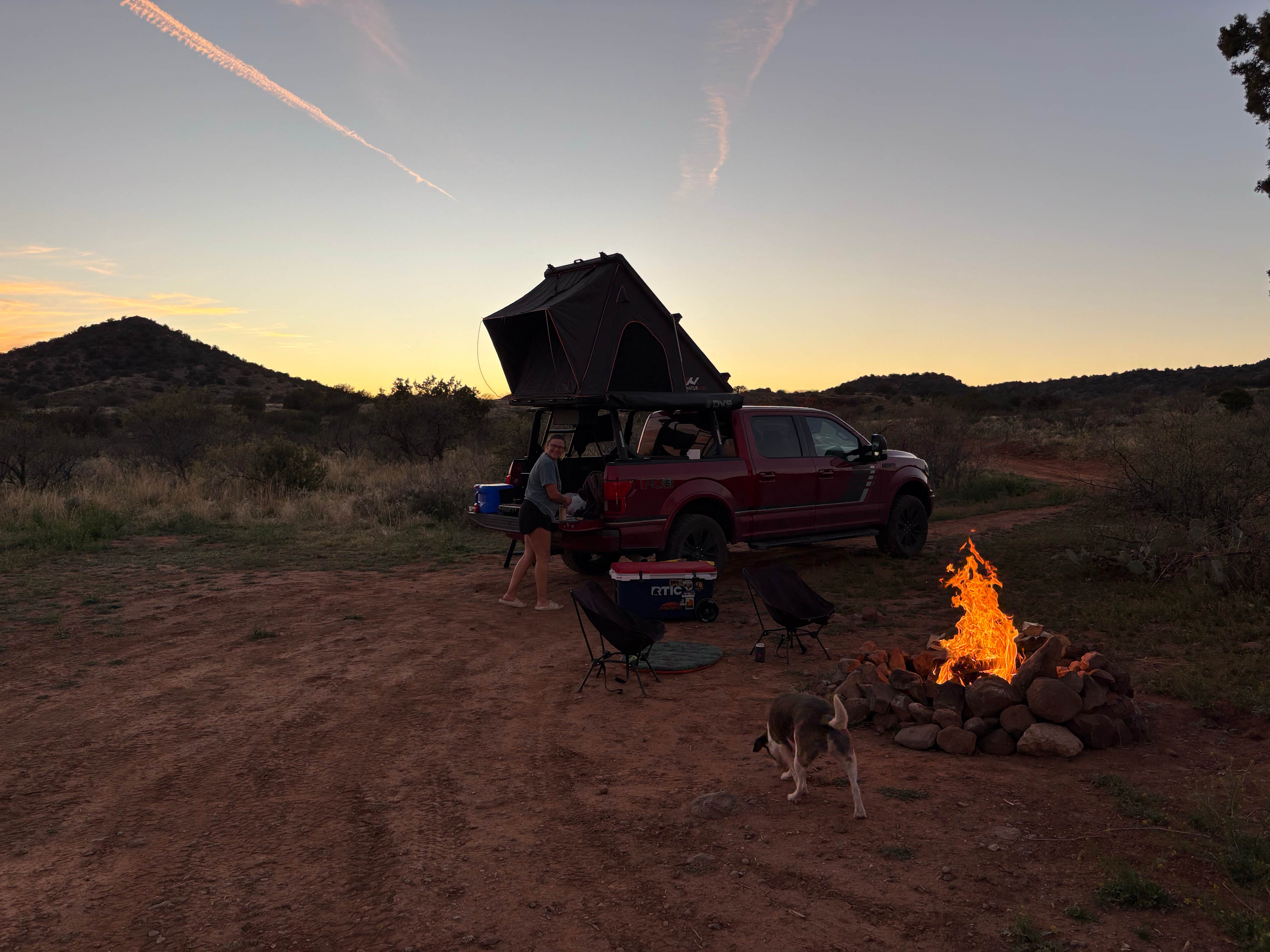 Jason D.'s photo of a dispersed camping area at FR689 Dispersed Camping near Coconino National Forest Recreation