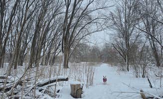Marti V.'s photo of camping with pets at Huguenot Parking Lot near Sleepy Hollow, NY