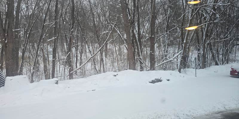 Camper submitted image from Huguenot Parking Lot