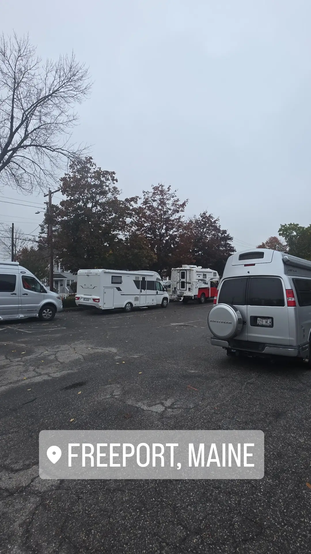 Patrick O.'s photo of rv camping at Freeport 24hr RV Parking near Durham, ME