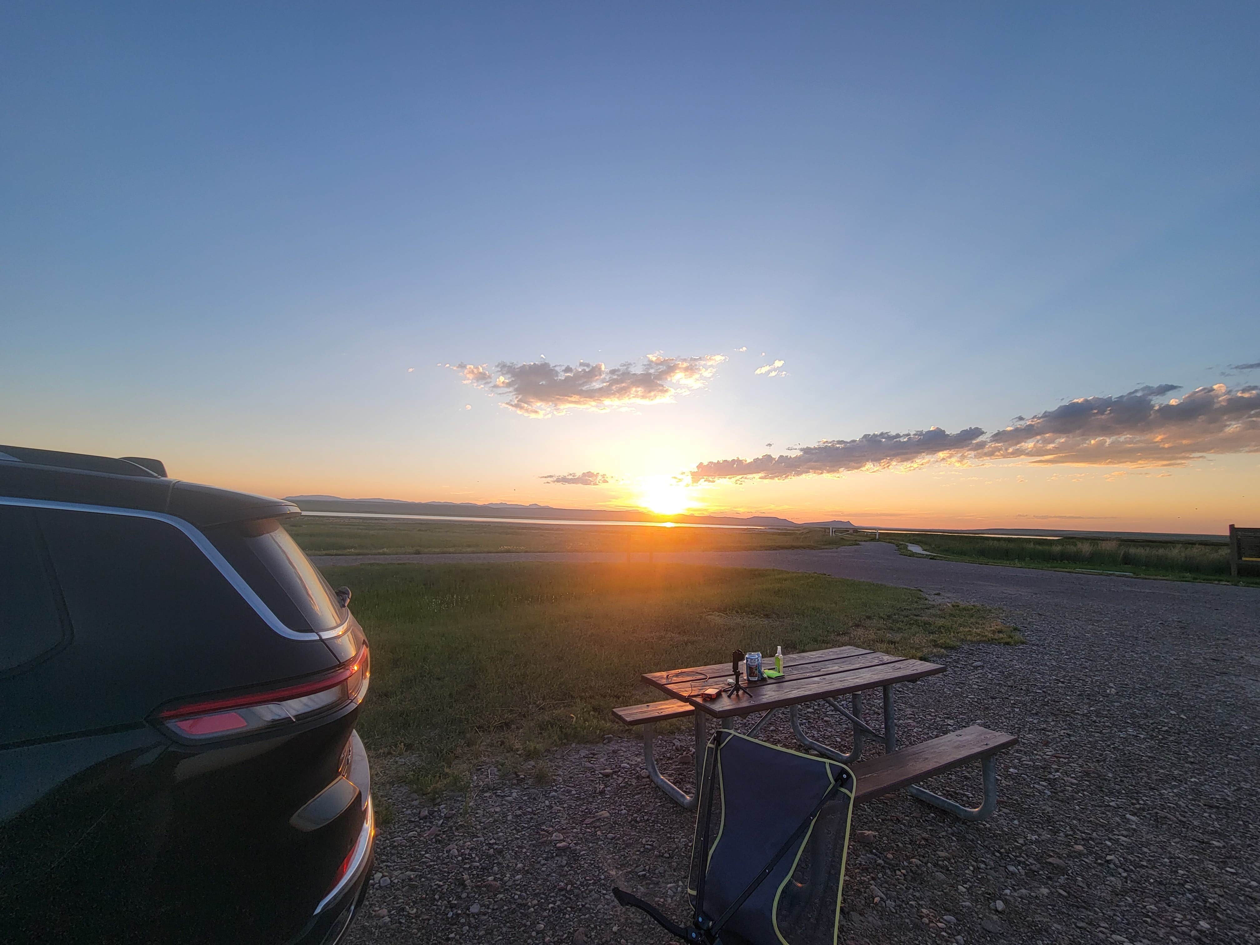 Camper-submitted photo at Freezout Lake - Dispersed Camping near Floweree, MT