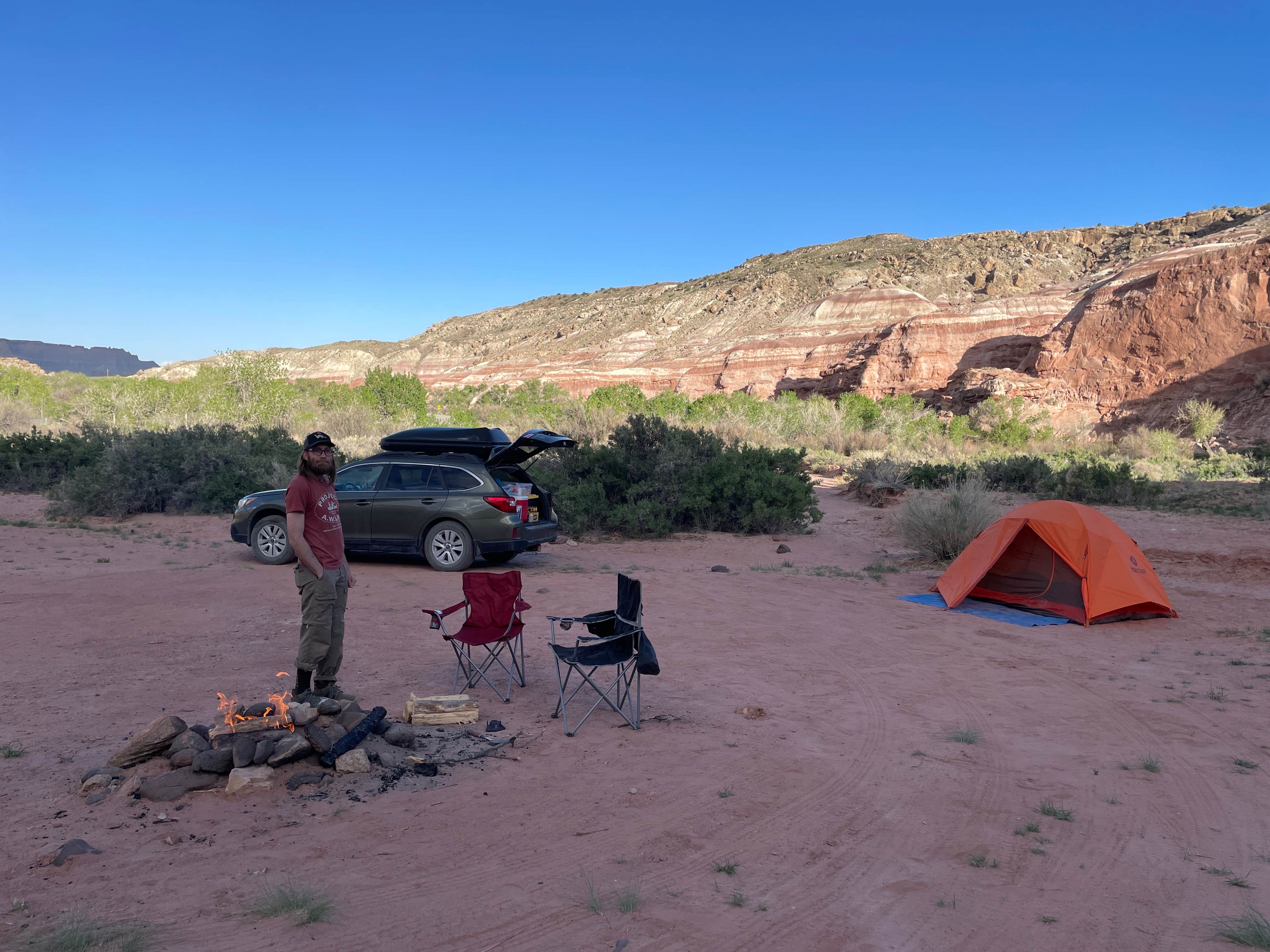 Camper-submitted photo at Fremont Granary Site near Capitol Reef National Park